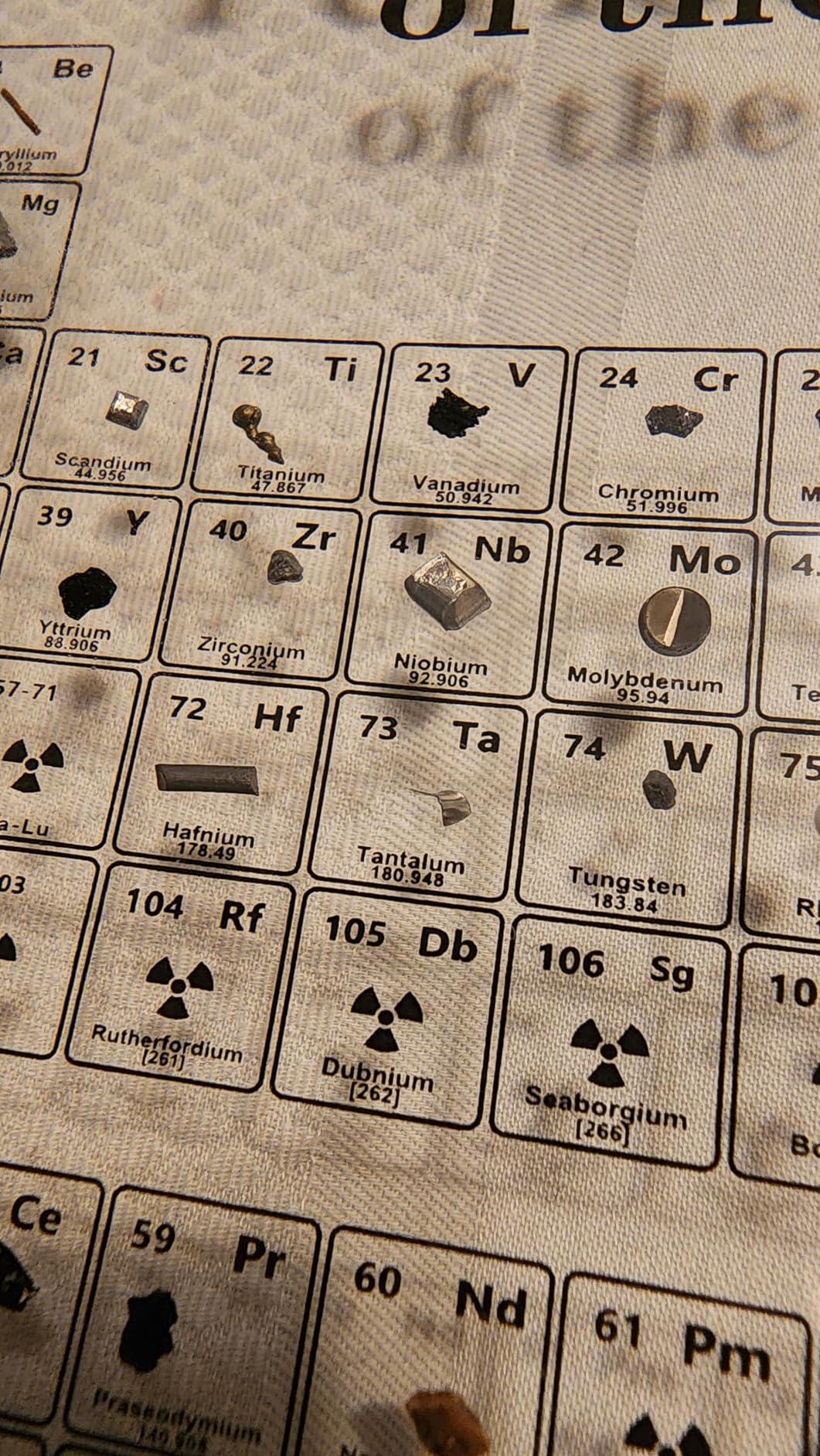 Mukarisk Periodic Table with Real Elements Inside | 83 Real Elements Samples, Crystal Clear Acrylic Sheet, Chemistry Decor, Science Gifts customer photo 1