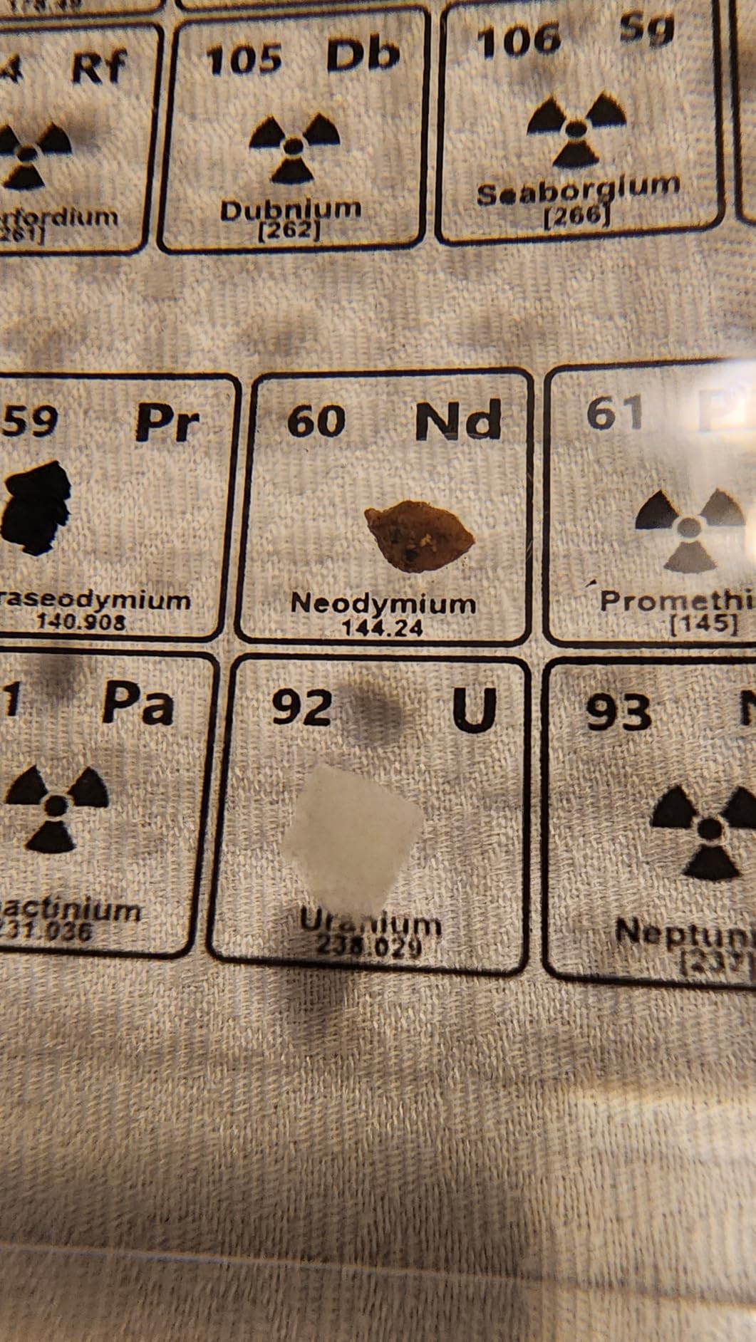 Mukarisk Periodic Table with Real Elements Inside | 83 Real Elements Samples, Crystal Clear Acrylic Sheet, Chemistry Decor, Science Gifts customer photo 2