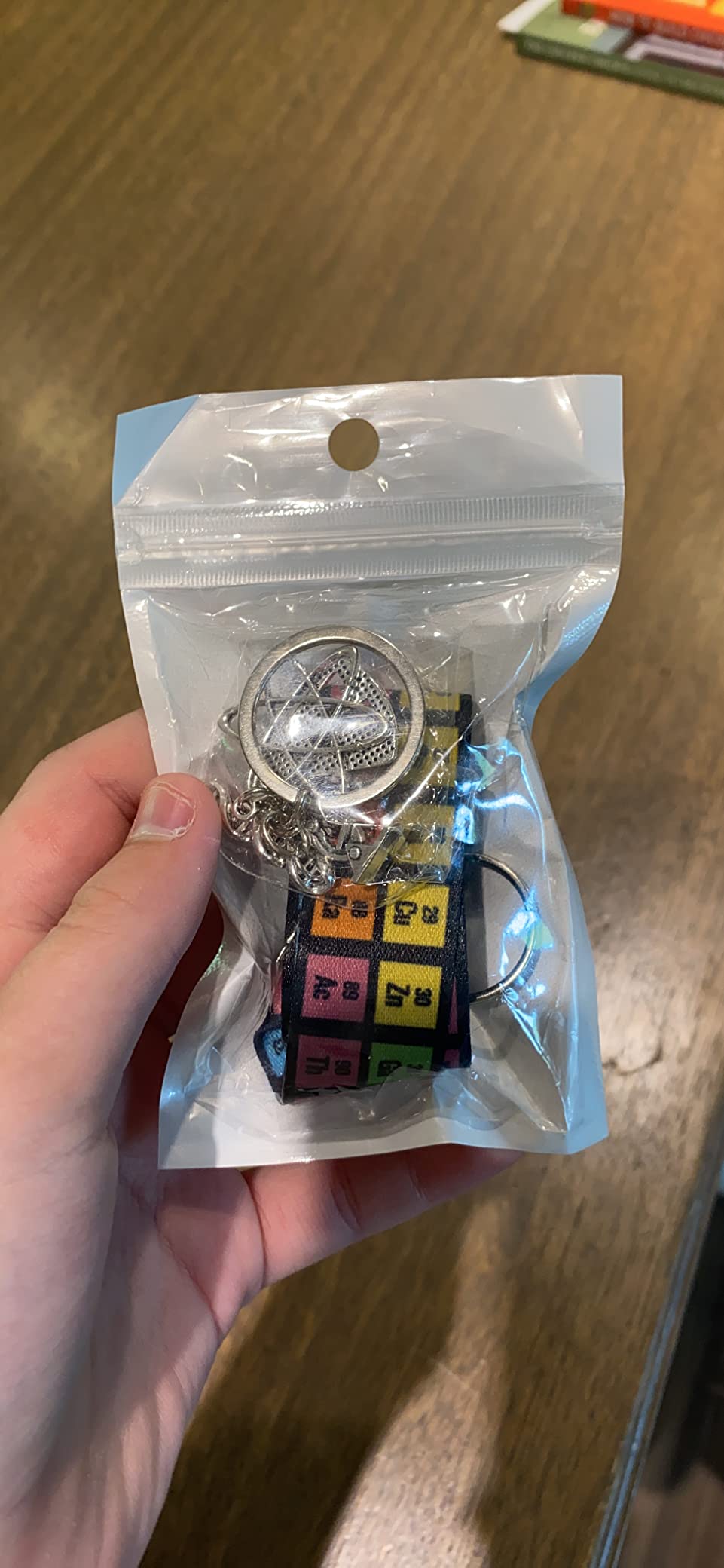 Zastic! Periodic Table of Elements Rainbow Lanyard - Perfect Chemistry Gift & Great for Science Teachers - 18 Inches Long with Nerdy Keychain Charm customer photo 1