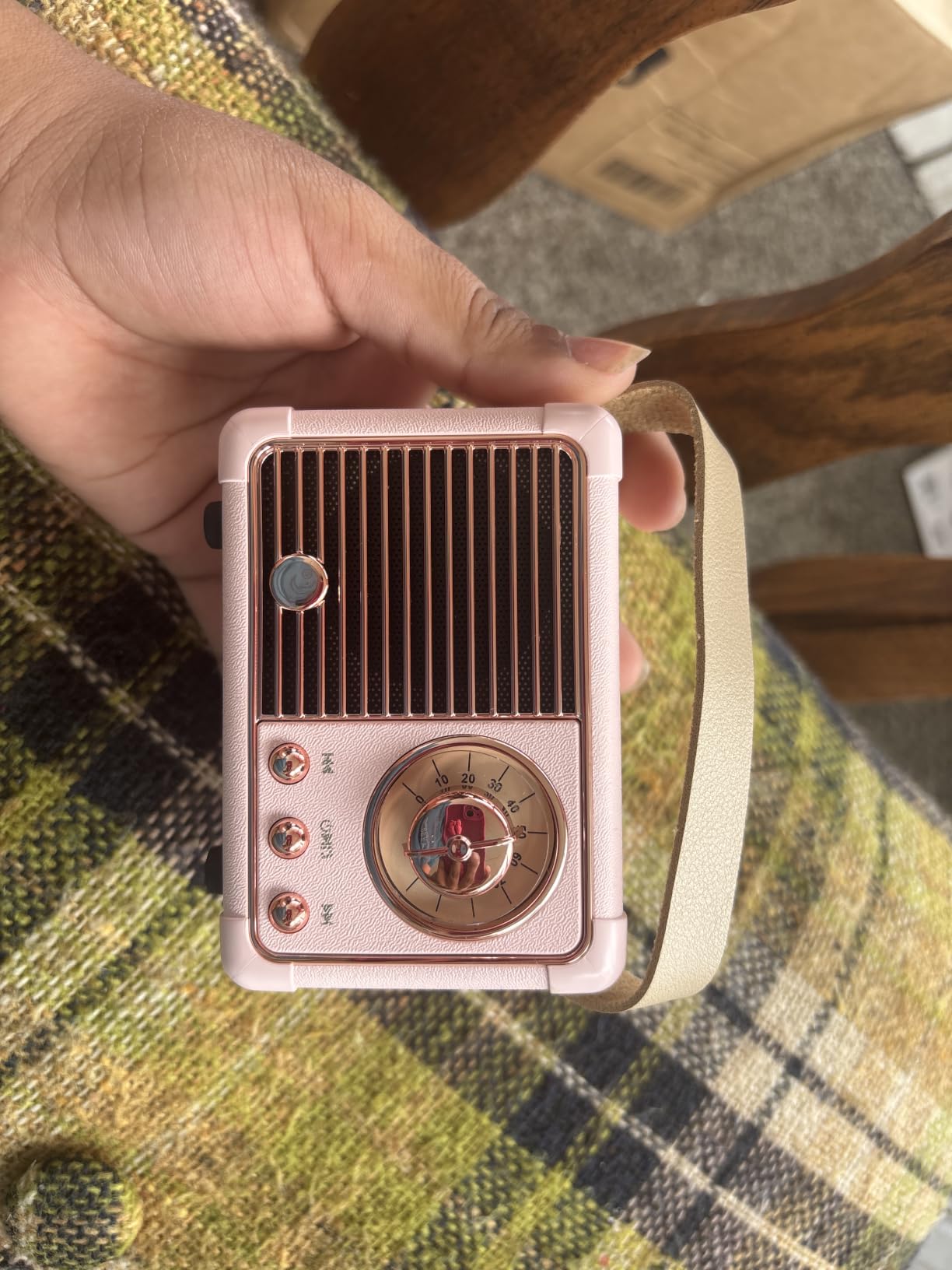 Baolira Retro Bluetooth Speaker, Gifts for Teen Girls, Cute Room Decor customer photo 1