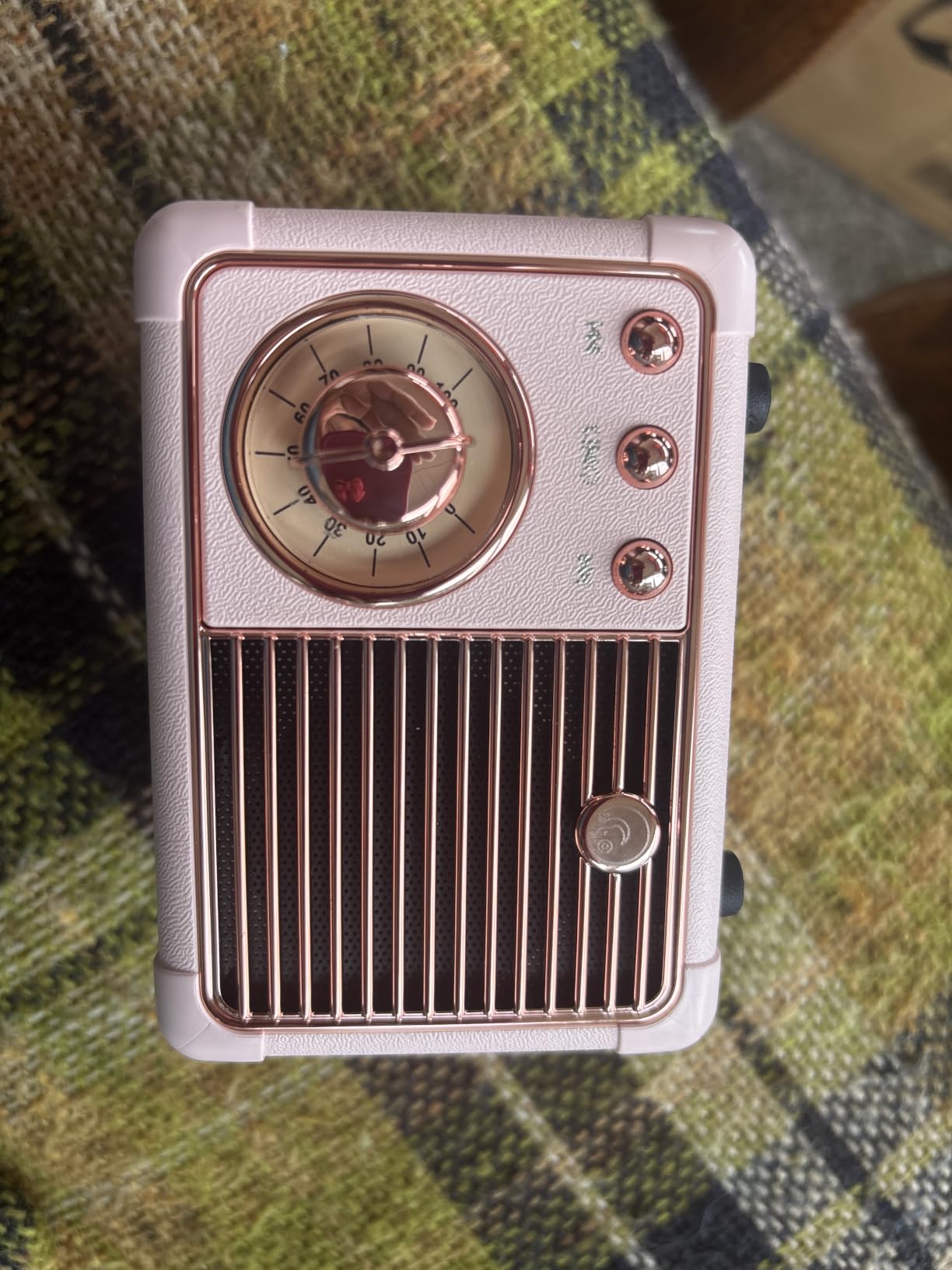 Baolira Retro Bluetooth Speaker, Gifts for Teen Girls, Cute Room Decor customer photo 2