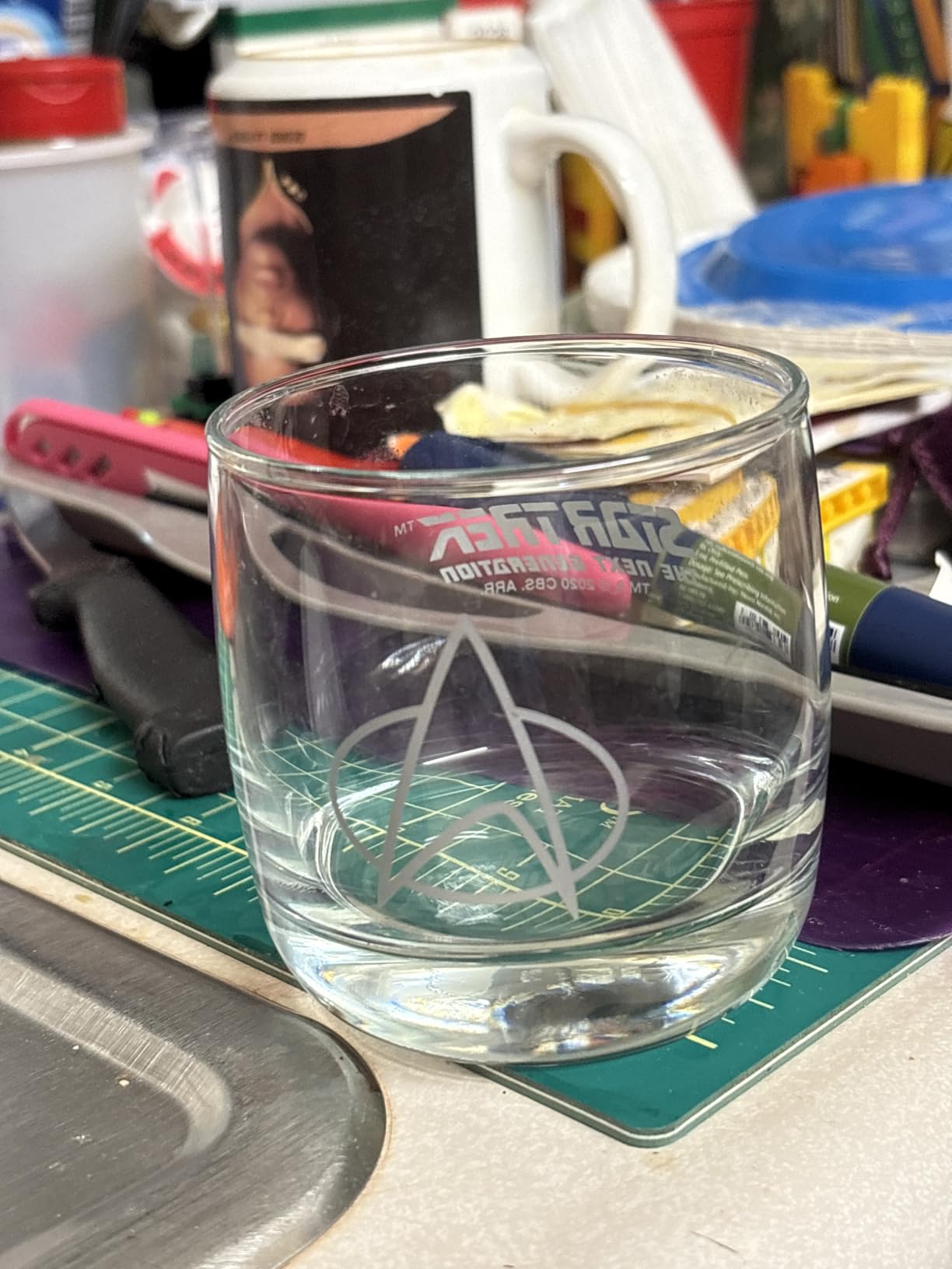 Star Trek: The Next Generation - Collectible Whiskey Glasses - Set of 2 Glasses (10 oz.) customer photo 1
