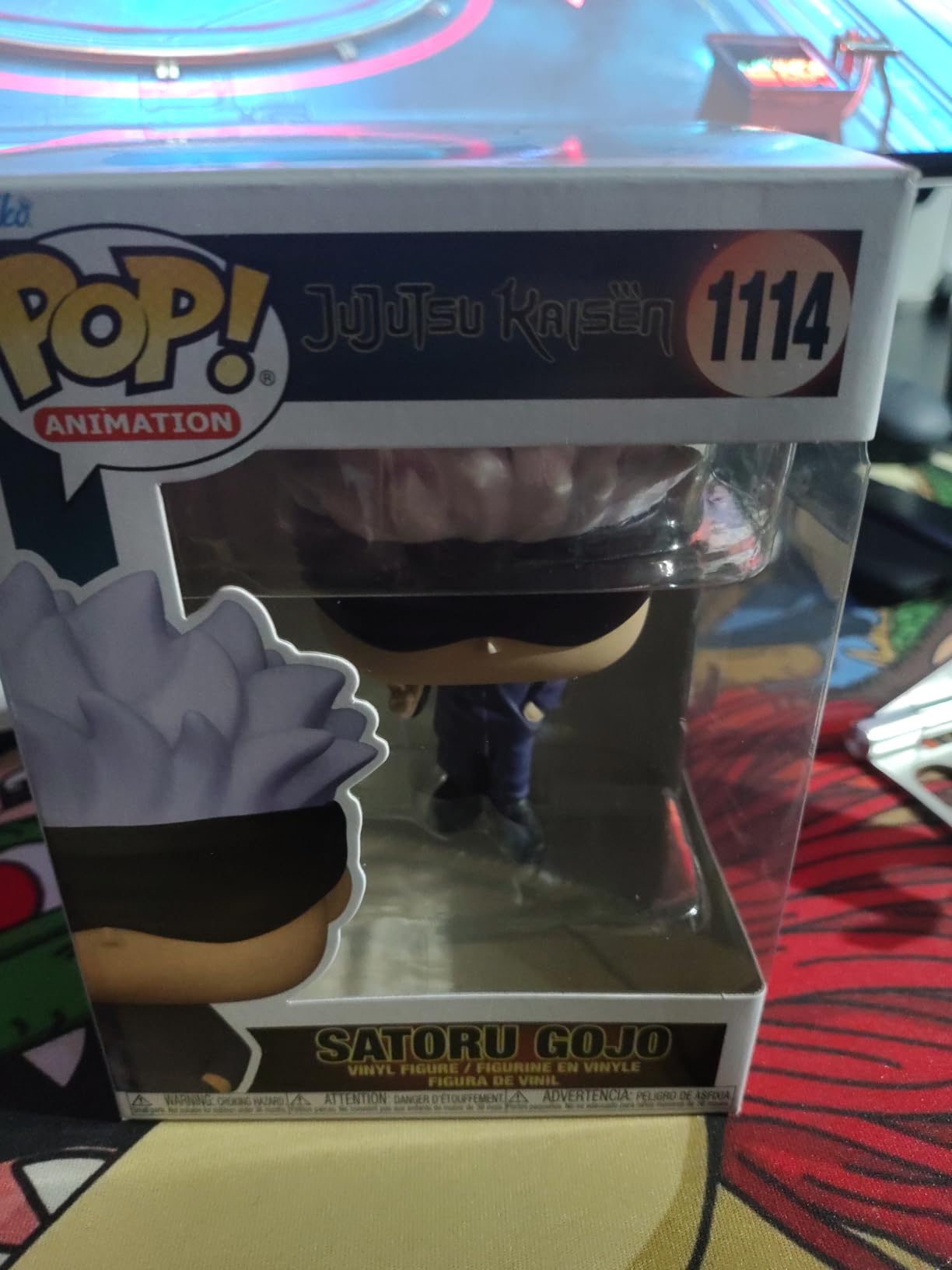 Funko POP! Animation: Jujutsu Kaisen (JJK) - Gojo | Official Anime Merch - Collectable Vinyl Figurine for Shelf Display - Birthday Gift Idea for Fans and Collectors customer photo 2