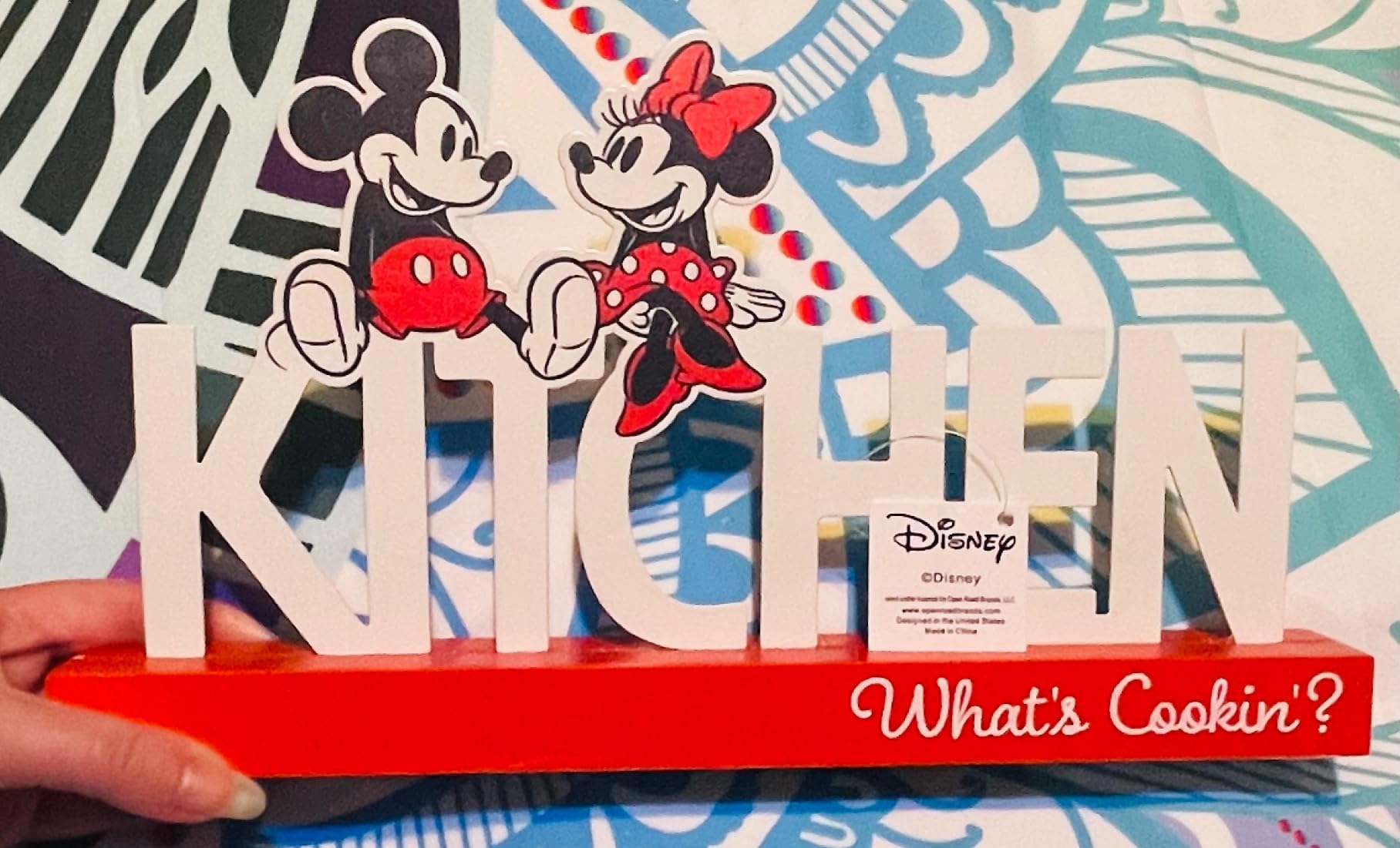 Disney Peter Pan Never Grow Up Tabletop Decor | Peter Pan Metal Silhouette on Natural Wood Base customer photo 2