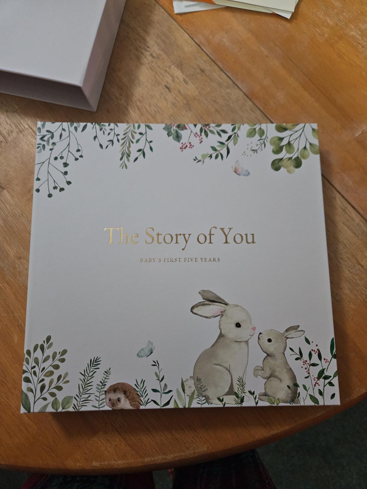 Keepsake Memory Book for Baby Boy or Girl - Timeless First 5 Year Baby Book - A Milestone Book to Record Every Event from Birth to Age 5 - Gender Neutral Journal Scrapbook Photo Album customer photo 1