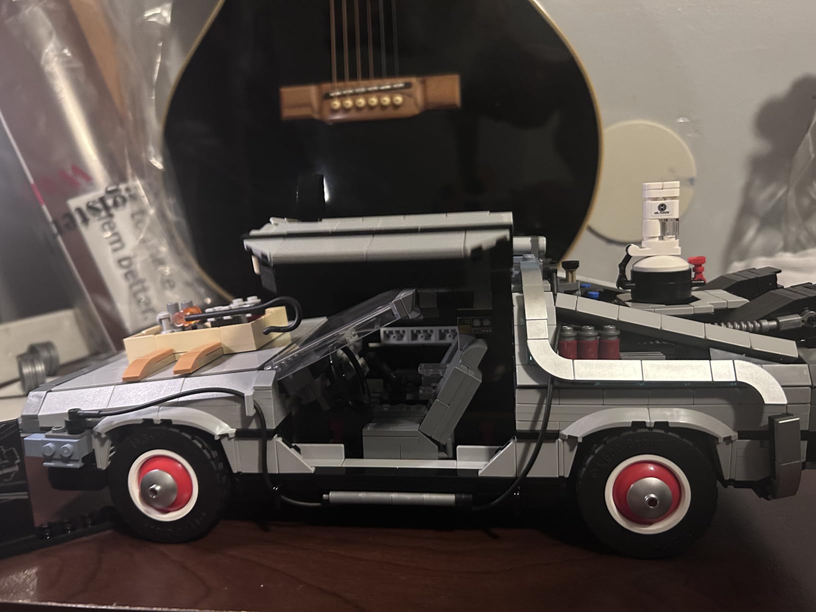 LEGO Icons Back to the Future Time Machine 10300, Model Car Building Kit Based on the Delorean from the Iconic Movie, Perfect Build for Teens and Adults Who Love to Create customer photo 1