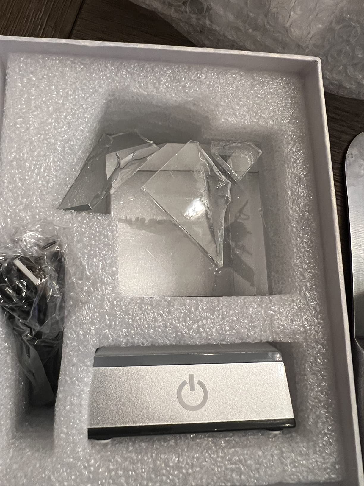 YWHL 3D Laser Engraving Crystal Caduceus Figurine for Doctors - Doctors Day Appreciation Gifts for Medical Professionals, White Coat Ceremony, Graduation Gifts for Medical Students customer photo 1