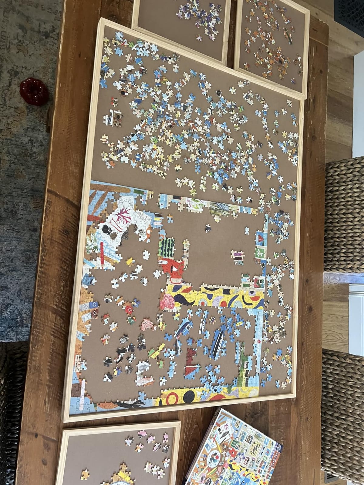 ALL4JIG 1500 Piece Rotating Puzzle Board with 4 Drawer 24.92