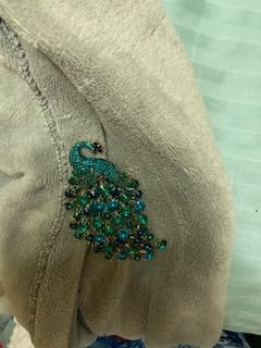 Rhinestone Peacock Brooch Pin for Women Girls Fashion Exquisite Exaggerated Big Crystal Bird Animal Brooches Lapel Pins Elegant Dress Accessories Wedding Christmas Birthday Jewelry Gift customer photo 1