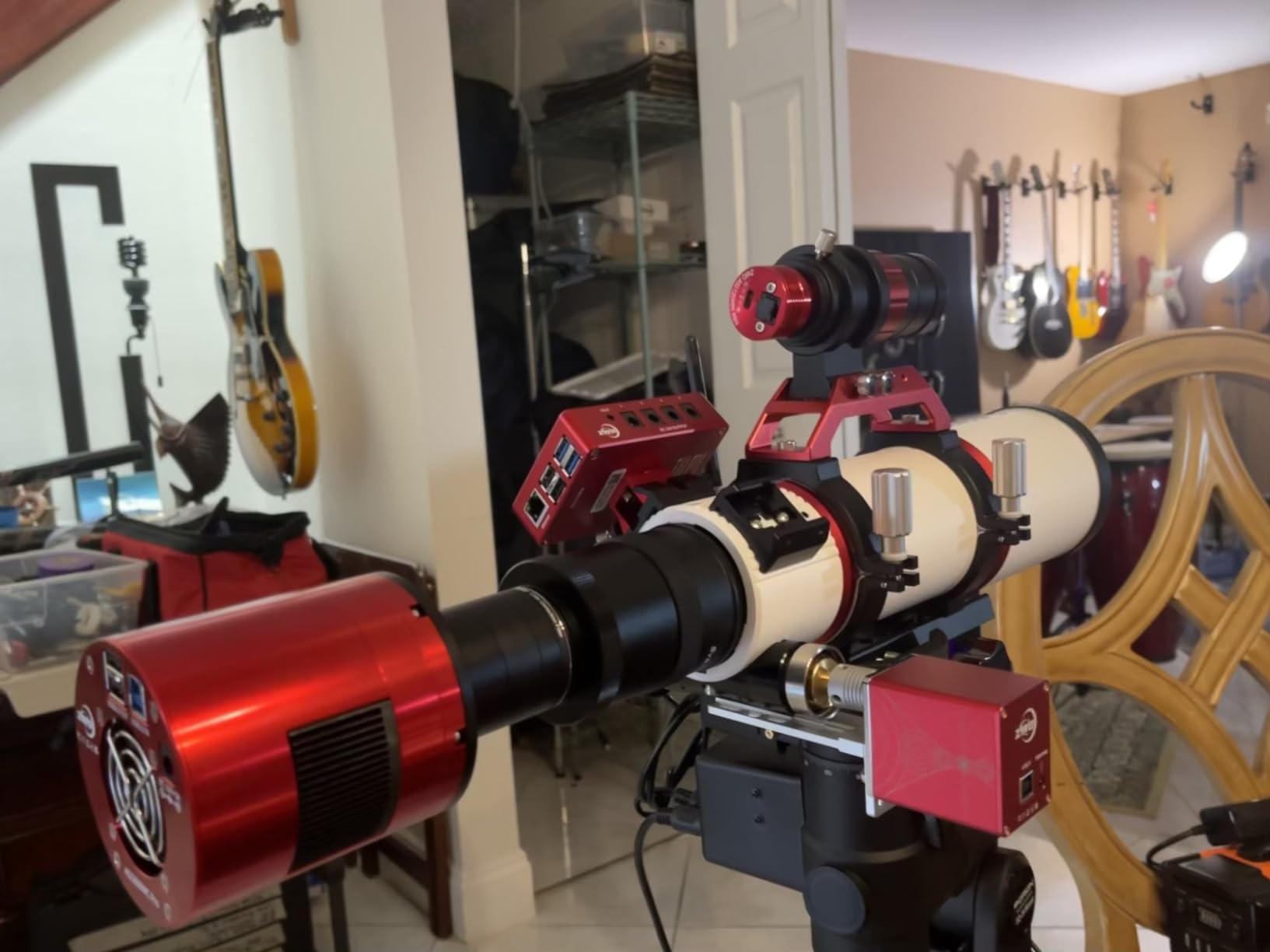 SVBONY SV550 APO Telescope, 80mm ED F6 Triplet Apochromatic Refractor OTA | 2.5 inch Micro-Reduction Rap Focuser, 87mm Back Focus Distance, Telescope for Adults for Deep Sky Astrophotography & Visual customer photo 1