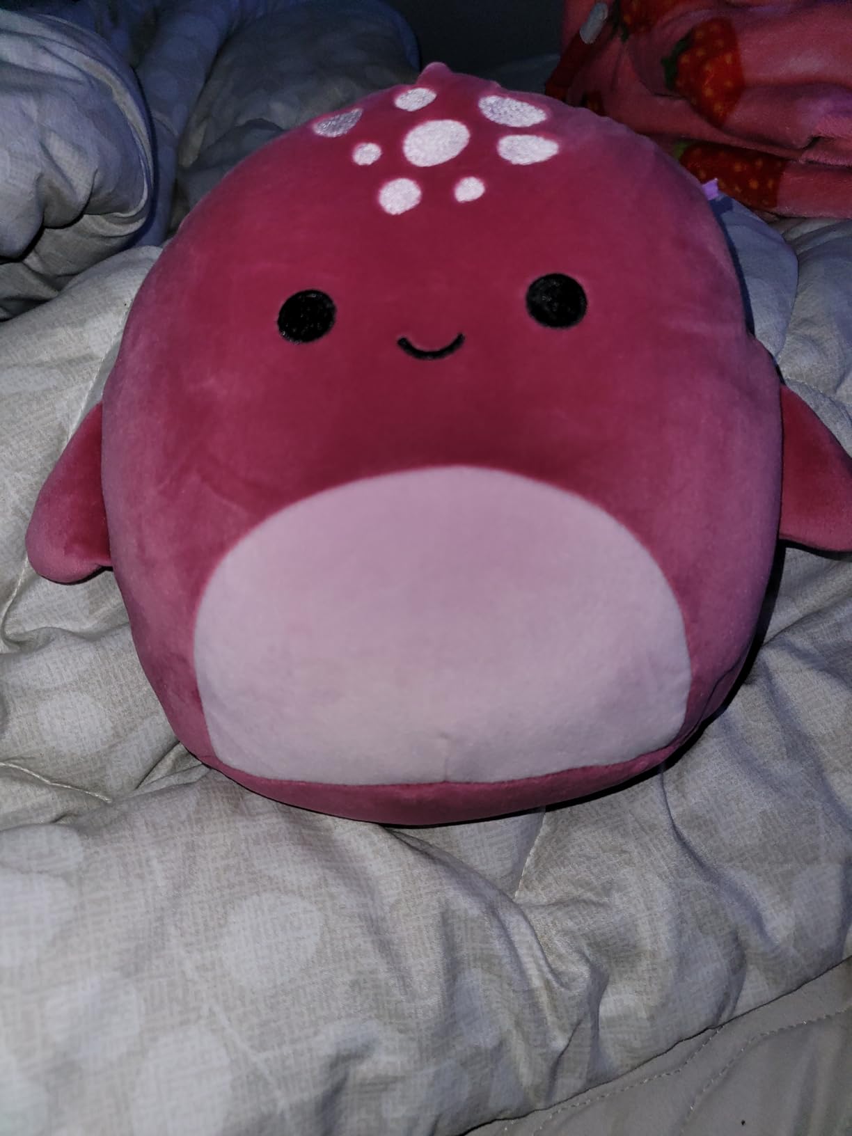 Squishmallows 8-Inch Samir Blue Whale with Sailor Hat - Little Ultrasoft Official Kelly Toy Plush customer photo 1