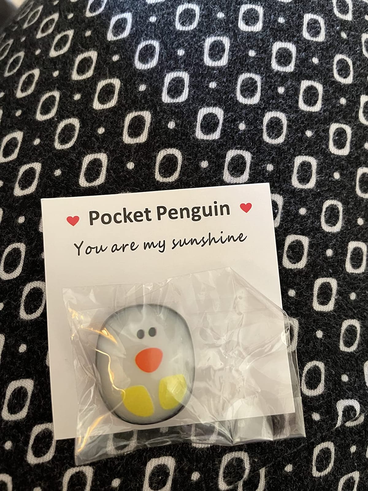 A Little Pocket Penguin Hug, Mini Cute Animal Decoration Funny Pocket Hug Penguin Stress Relief Toy with Card, Unique 2026 Gifts Special Encourage for Teens, Gifts for Him Her Boyfriend Girlfriend customer photo 1