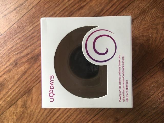 Kinetic Spinning Desk Toy Metal Fidgets ADHD Rainbow Silver customer photo 1