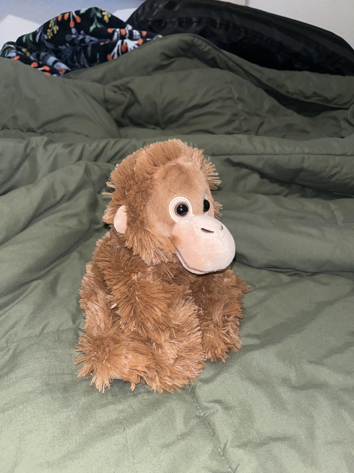 The Petting Zoo Female Orangutan Stuffed Animal Plushie, Wild Onez, 9 in | Female Orangutan Realistic Wildlife Animals by Zoologee. Great Toys for Girls and Boys. Plush Gifts for Kids customer photo 2