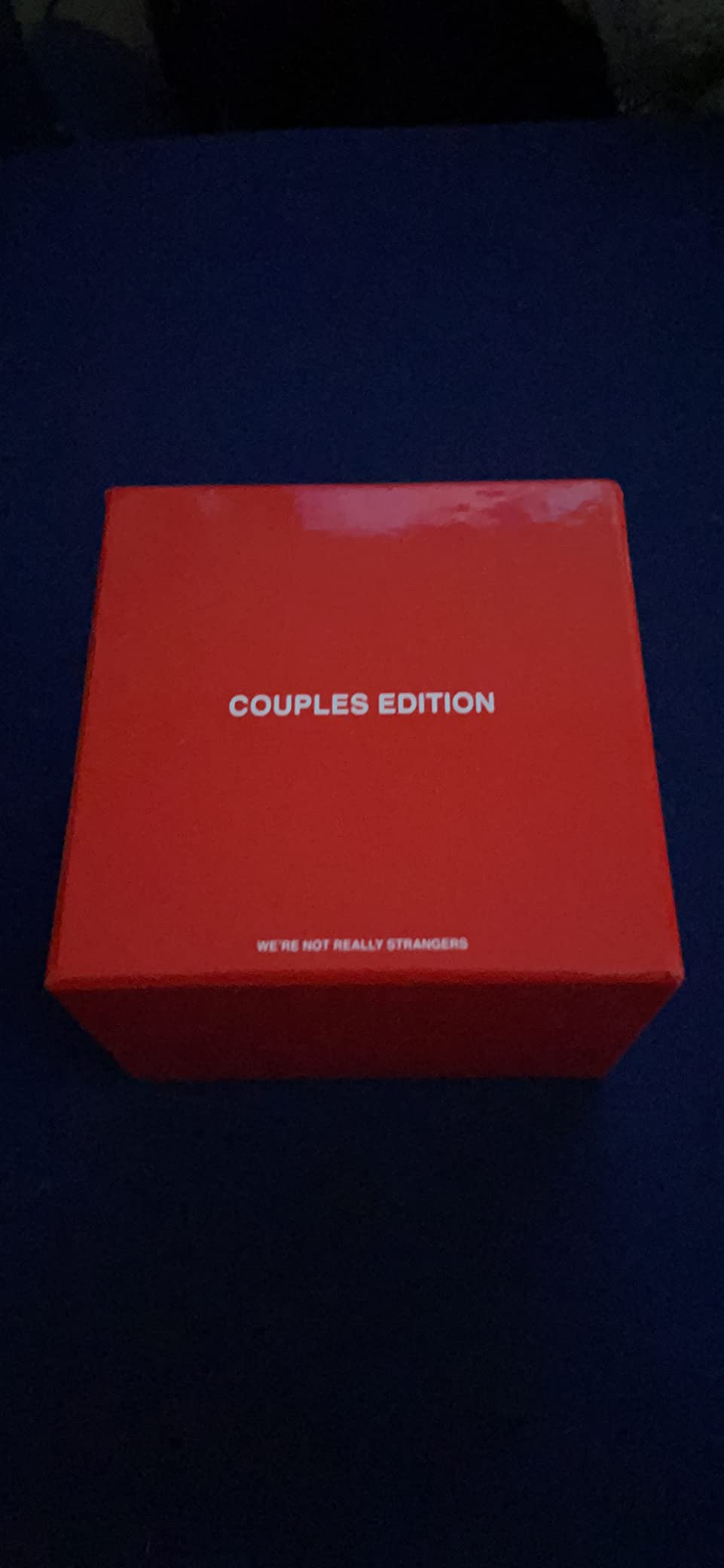 WE'RE NOT REALLY STRANGERS Couples Edition, Conversation Card Game | 150 Conversation Cards for Couples, Couples Card Game for Memorable Date Nights & Game Nights, Ages 15+, 2 Players customer photo 2