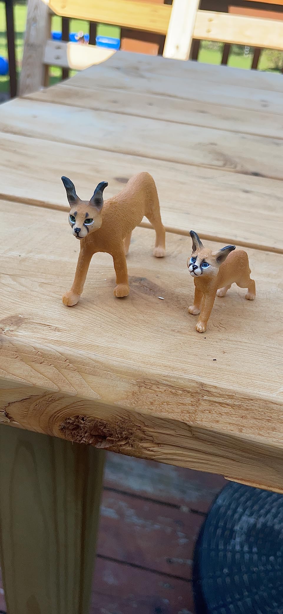Schleich Wild Life Realistic Female Caracal Toy Figurine - Authentic and Highly Detailed Animal Toy customer photo 1