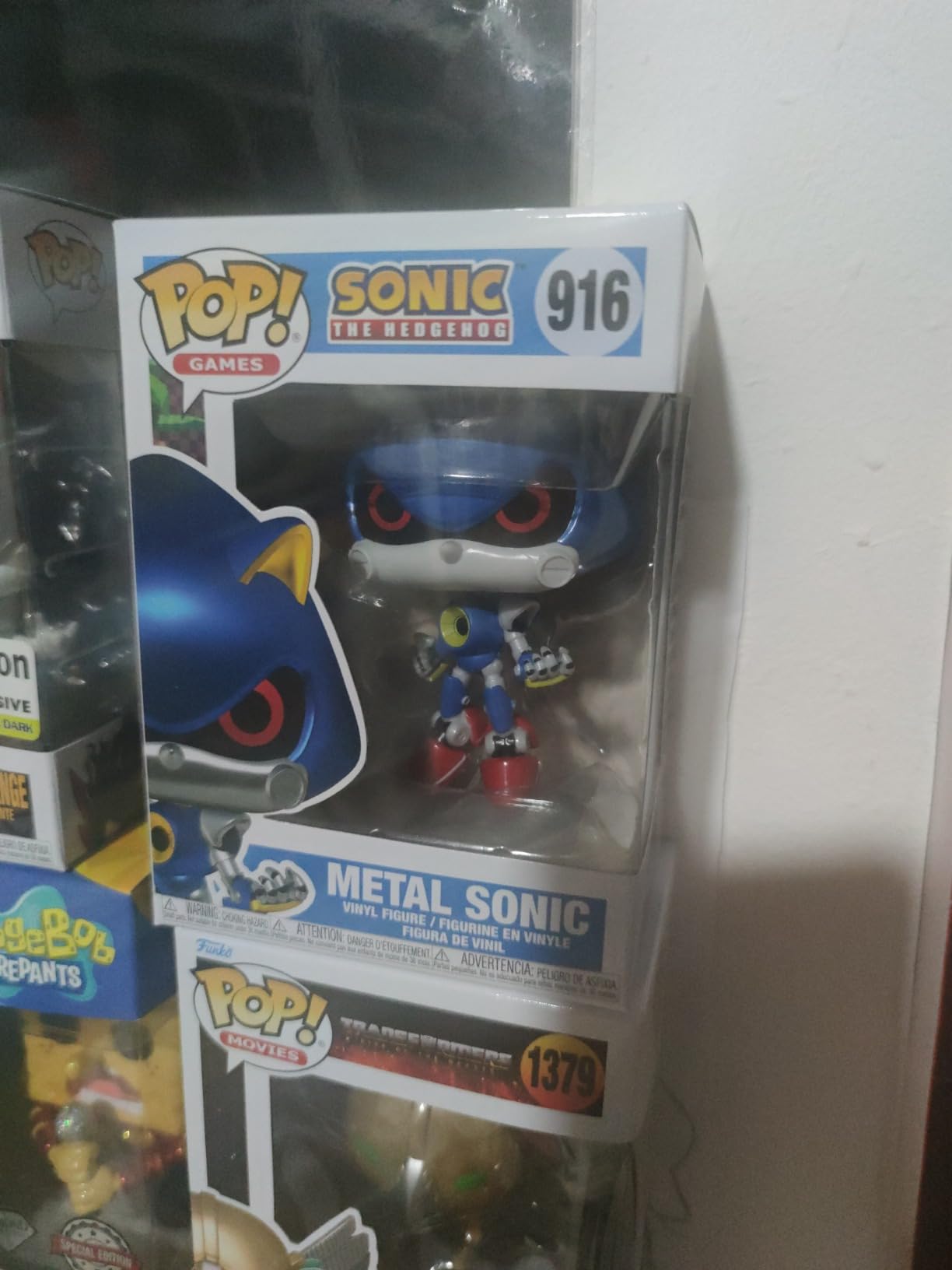 Funko POP! Games: Sonic the Hedgehog - Metal Sonic | Official Video Games Merch - Collectable Vinyl Figurine for Shelf Display - Birthday Gift Idea for Fans and Collectors customer photo 1