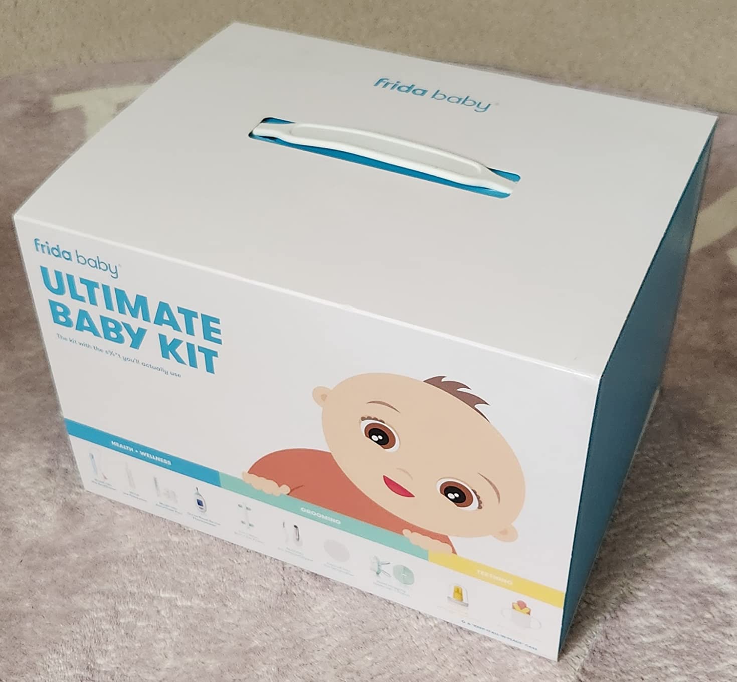 Frida Baby Ultimate Baby Kit, 10 Piece Newborn and Infant Essentials Gift Set customer photo 1