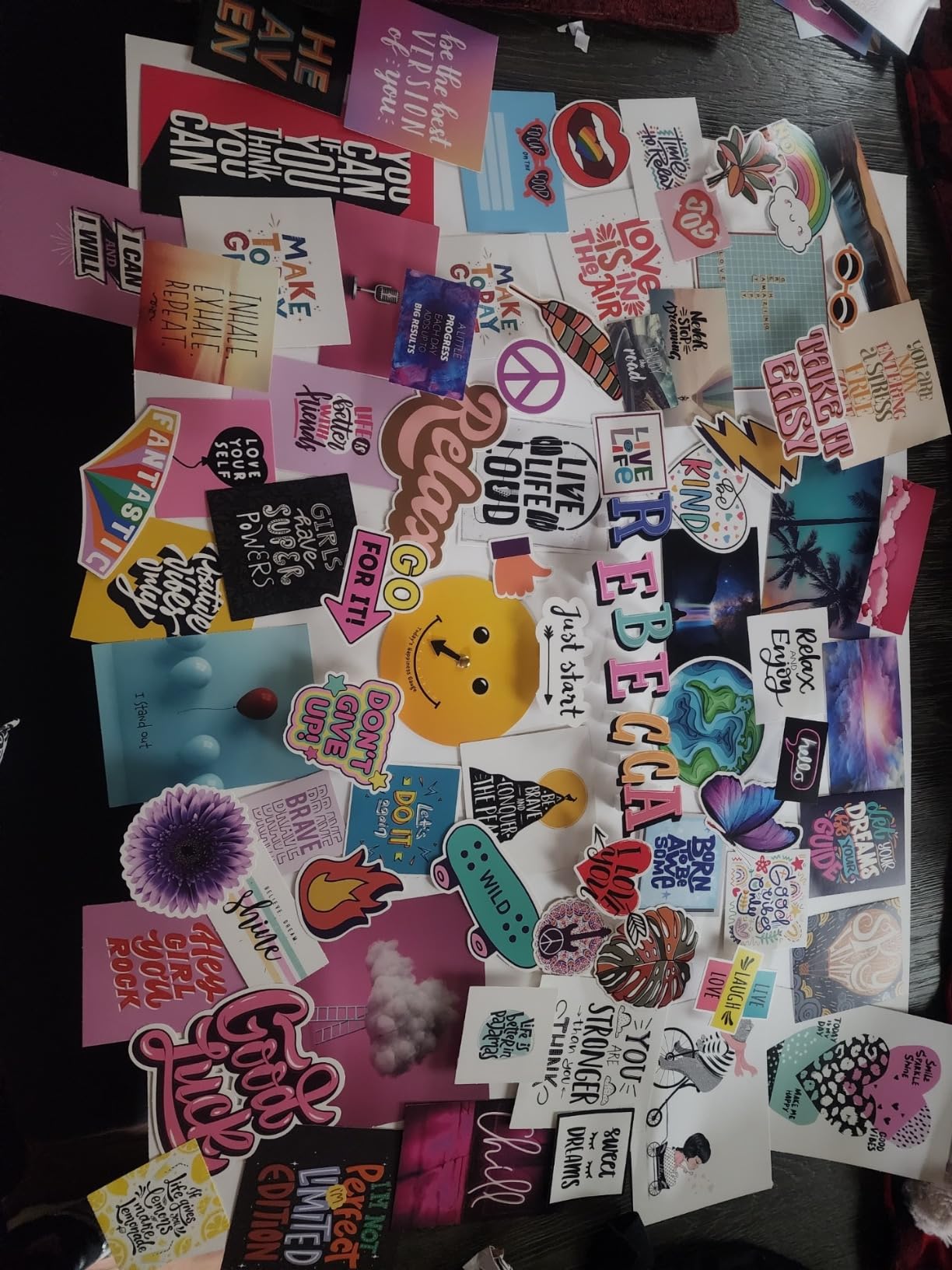 Wall Collage Kit for Teen & Tween Girls - Arts Craft Gift Ideas for Age 11-16 customer photo 1