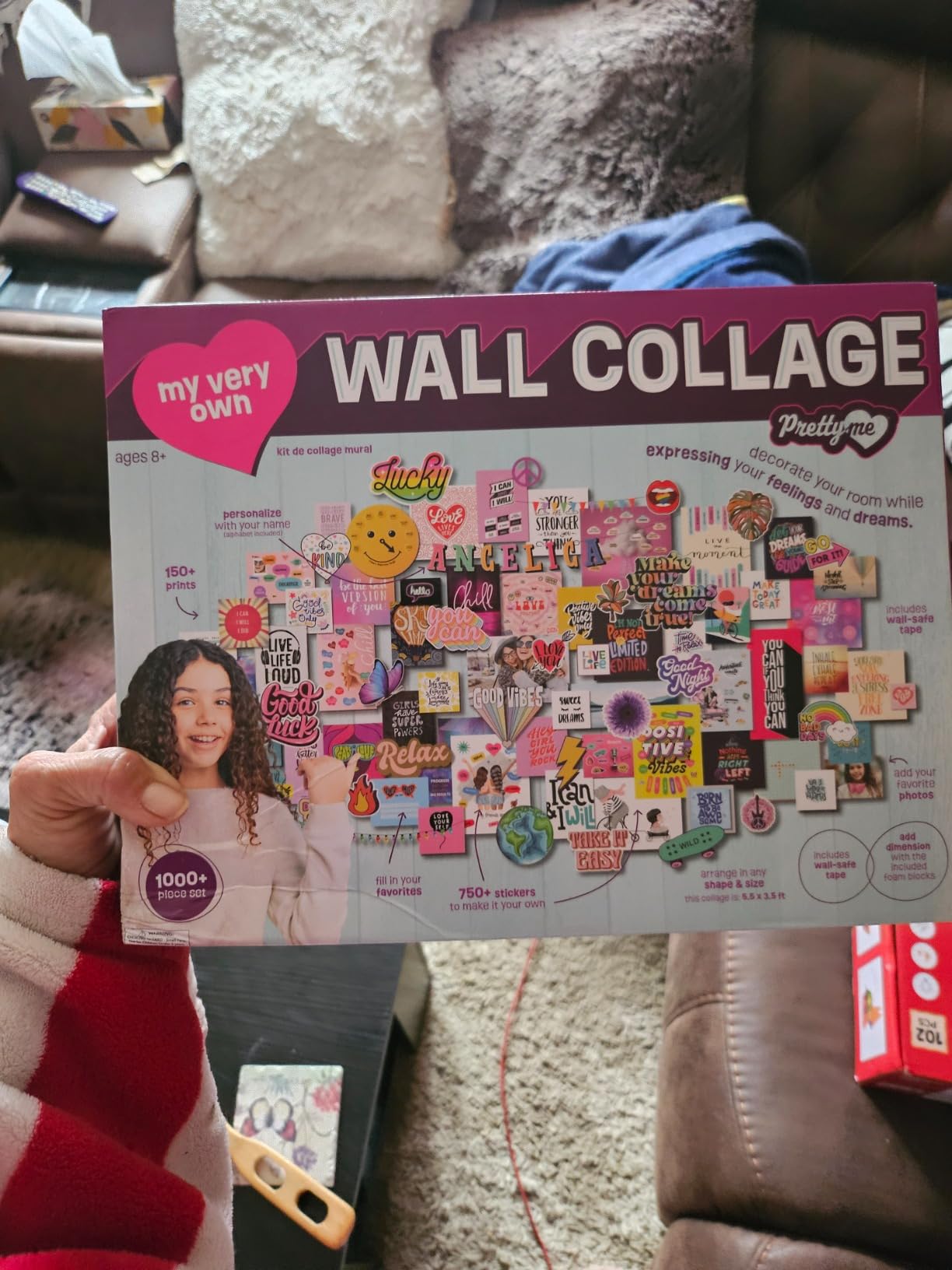 Wall Collage Kit for Teen & Tween Girls - Arts Craft Gift Ideas for Age 11-16 customer photo 2