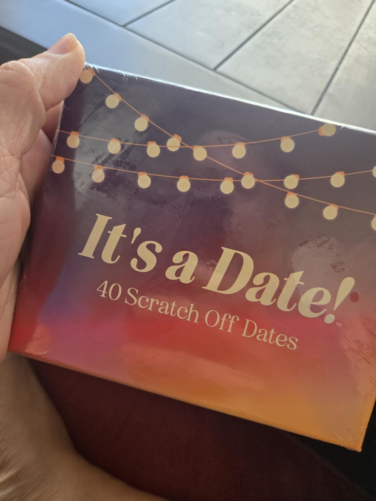 It's a Date!, 40 Fun and Romantic Scratch Off Date Night Ideas for Him, Her, Girlfriend, Boyfriend, Wife, Husband & Couples, Valentine's Gift for Men and Women customer photo 1
