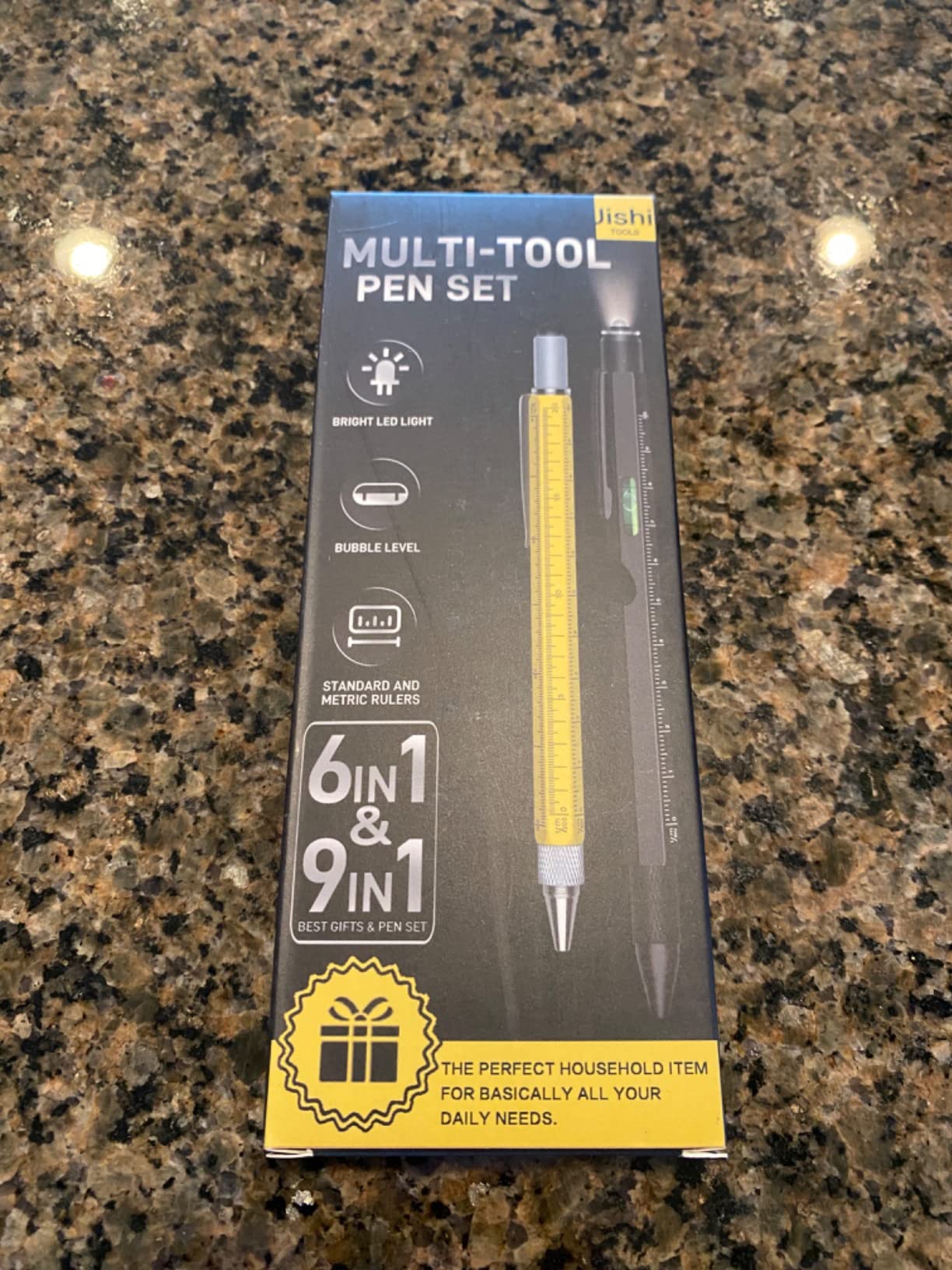 Gifts for Men, Stocking Stuffers for Men Adults, Multitool Pen Set 2pcs Multi-Tool Pens Cool EDC Gadgets, Christmas Birthday Presents White Elephant Gifts for Adults Dad Grandpa Husband Him Guys Women customer photo 2