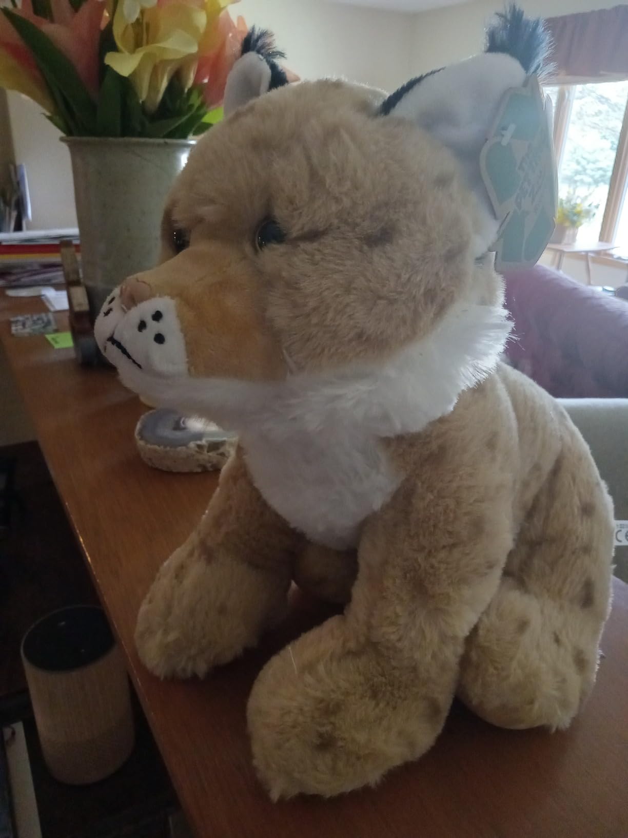 The Petting Zoo Cat Lynx Stuffed Animal Plush, Wild Onez, Kids Gifts, 12 in customer photo 1