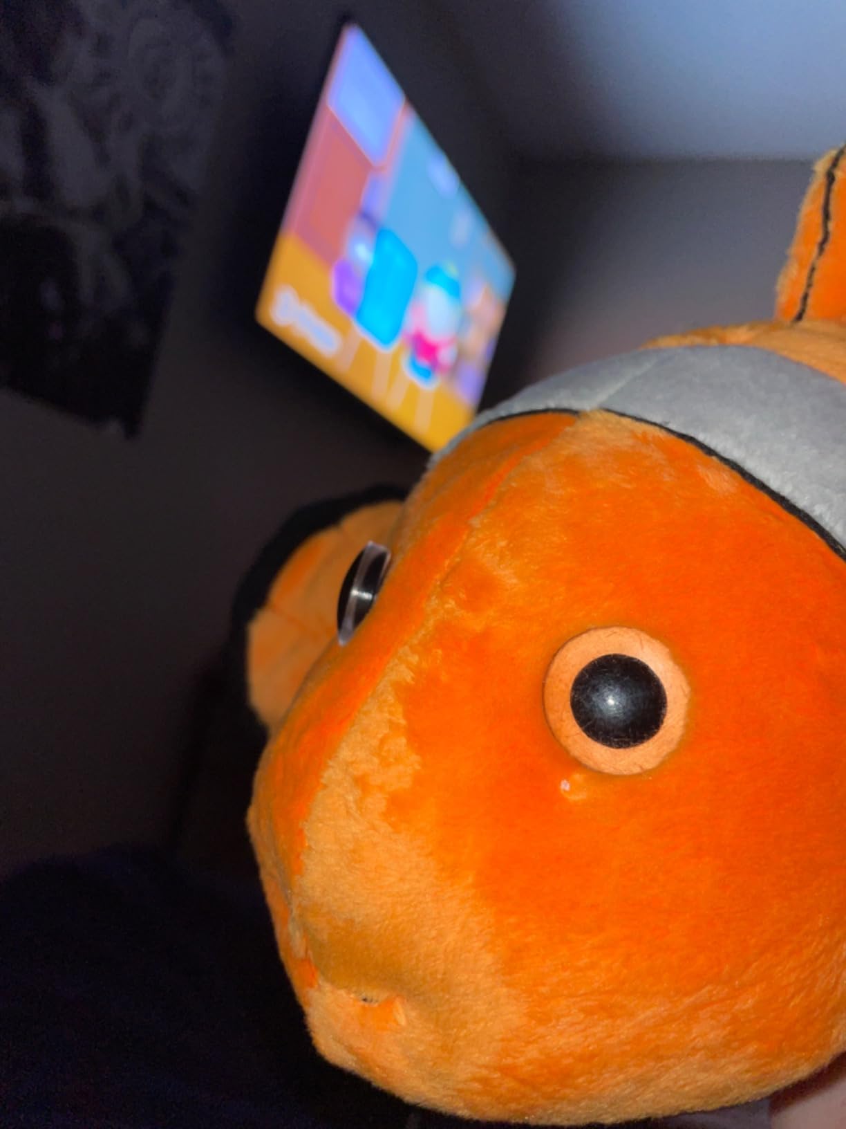 The Petting Zoo Clownfish Stuffed Animal Plushie, Gifts for Kids, Wild Onez Sealife Animals, Clownfish Plush Toy 15 inches customer photo 2