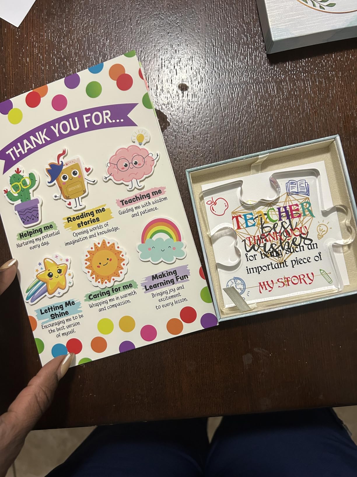 WaaHome Masters Degree Graduation Gifts 2026 - She Believed She Could So She Mastered It Graduation Gifts for Her Girls Women Daughter, Class of 2026 Masters Graduation Keepsake and Paperweight customer photo 1