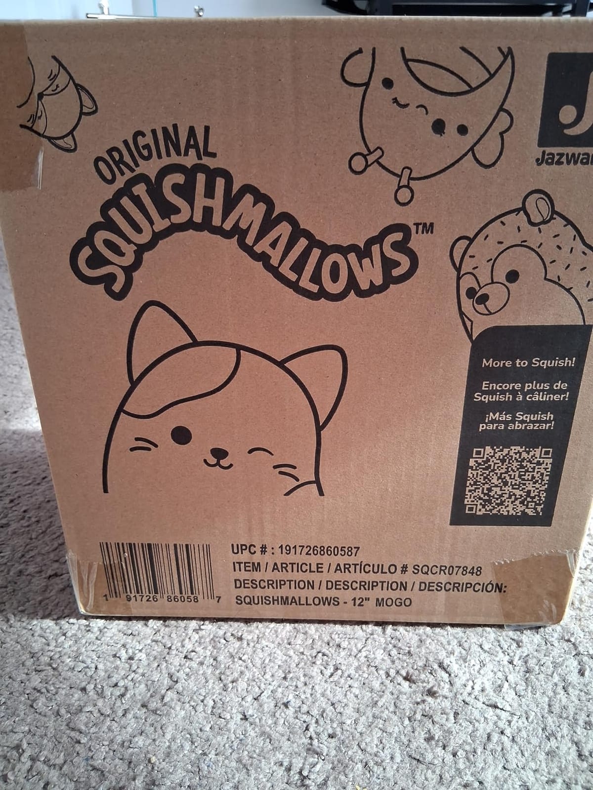 Squishmallows Original 12-Inch Trenton Green Praying Mantis with Sparkle Wings - Official Jazwares Plush customer photo 1