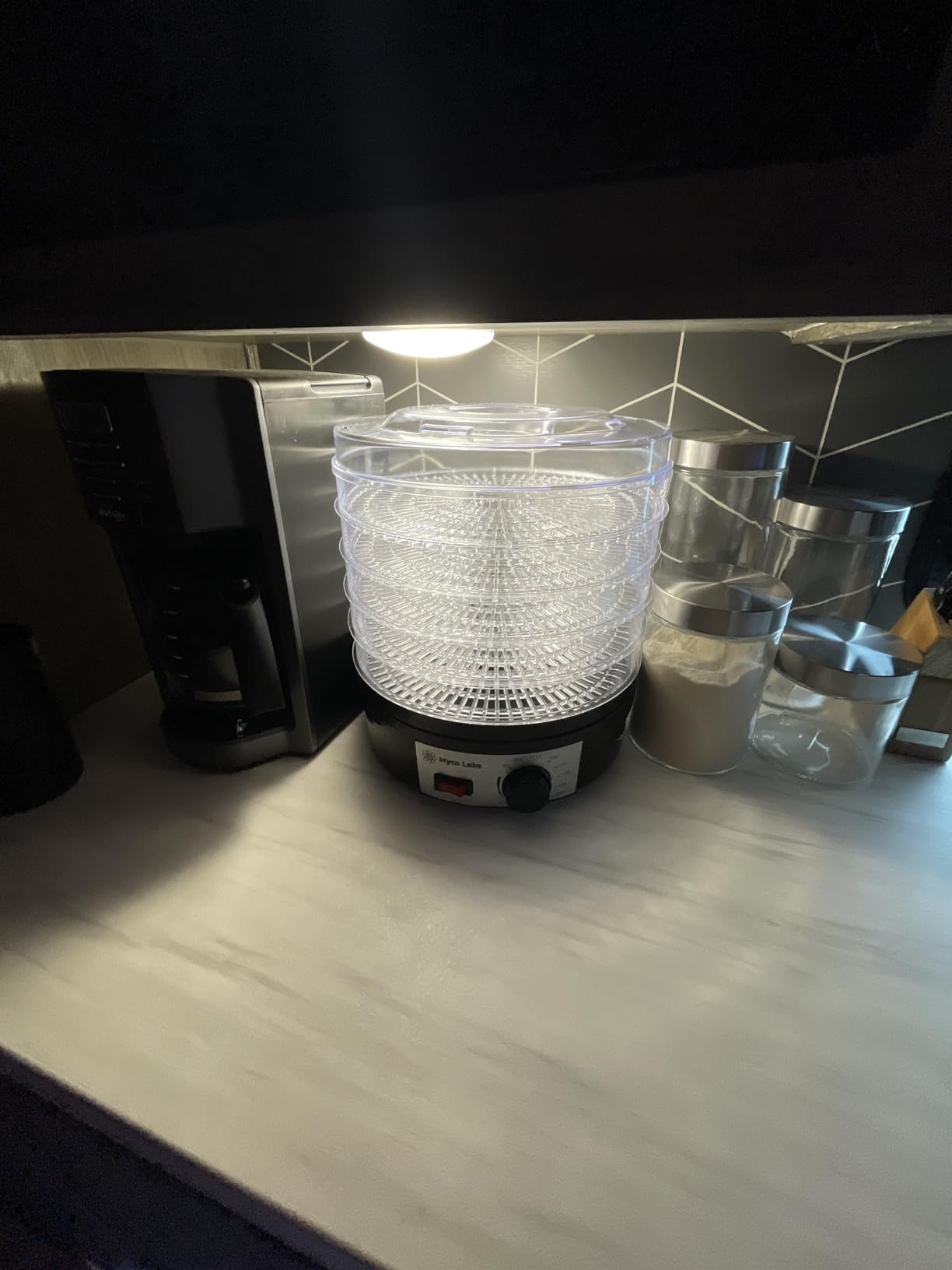 Myco Labs 350 Watt Mushroom Dehydrator with Adjustable Temperature Control and Extra Tall Trays customer photo 1