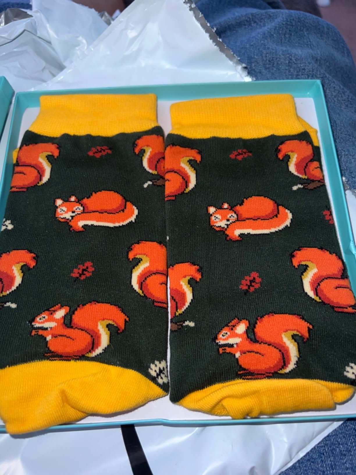 Funny Animal Socks for Men & Women - Novelty Animal Lover Gift for Teens customer photo 1