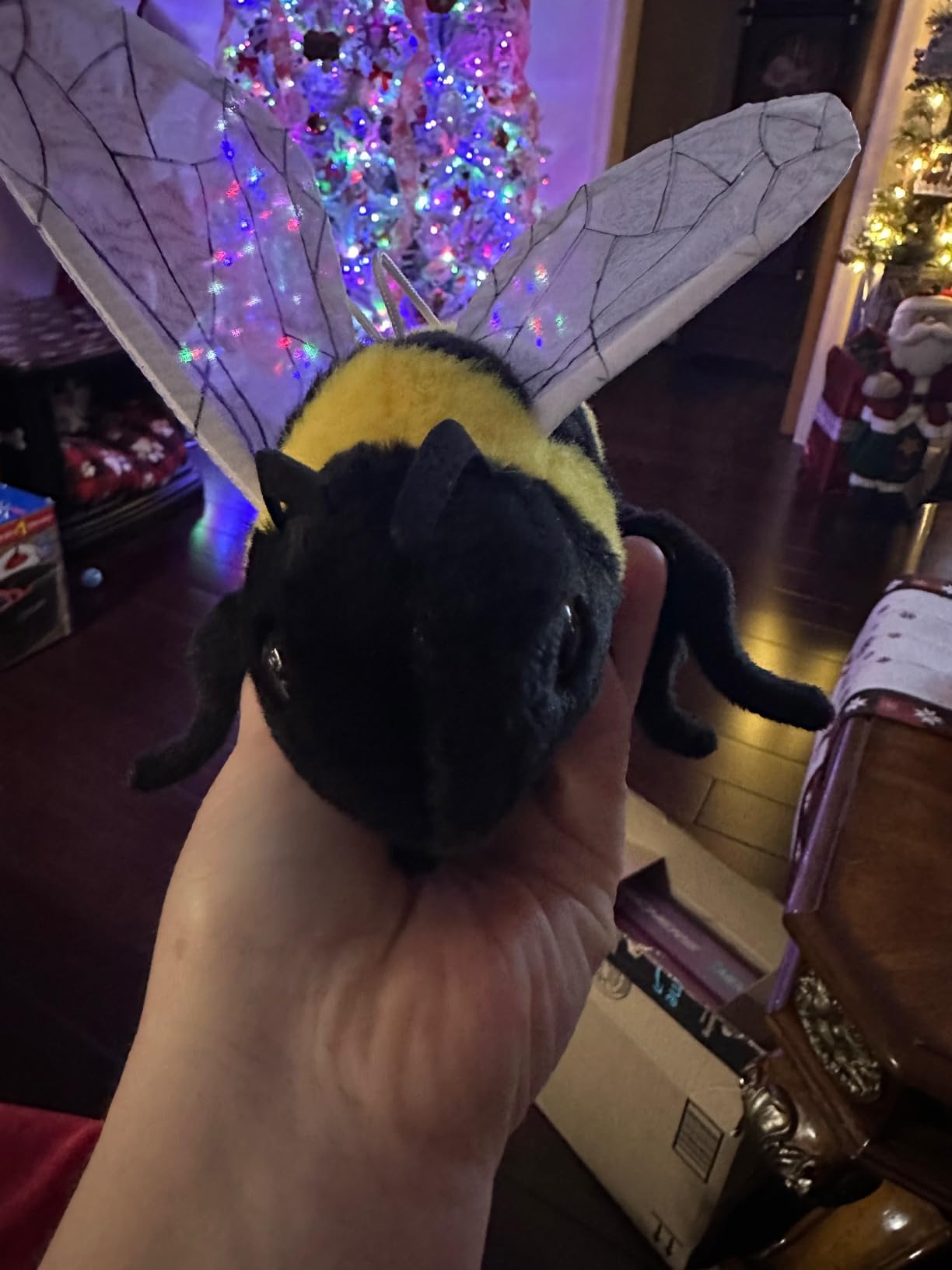 TAMMYFLYFLY Soft Insect Plush Toy, Stuffed Bee Animal Doll, Cute Honeybee Plush Doll, 17cm customer photo 2