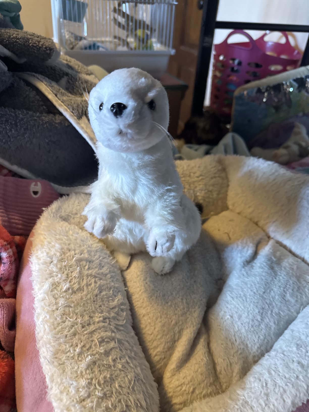 Ferret Stuffed Animal Cute Stoat Plush Meerkat Stuffed Animal Home Decor customer photo 2