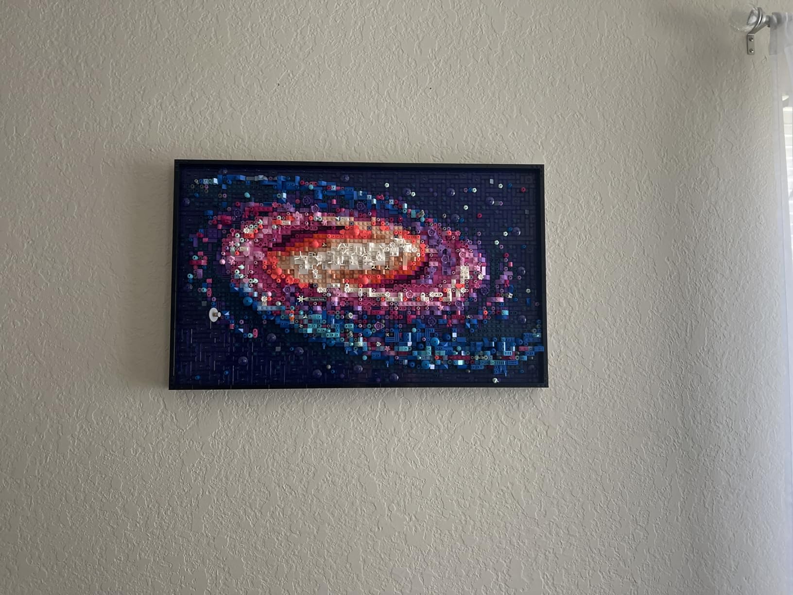 LEGO Art The Milky Way Galaxy Building Set - Space Decor DIY Kits for Adults for Bedroom wall, Ages 18+ - Gift Ideas for Astronomy Lovers customer photo 1