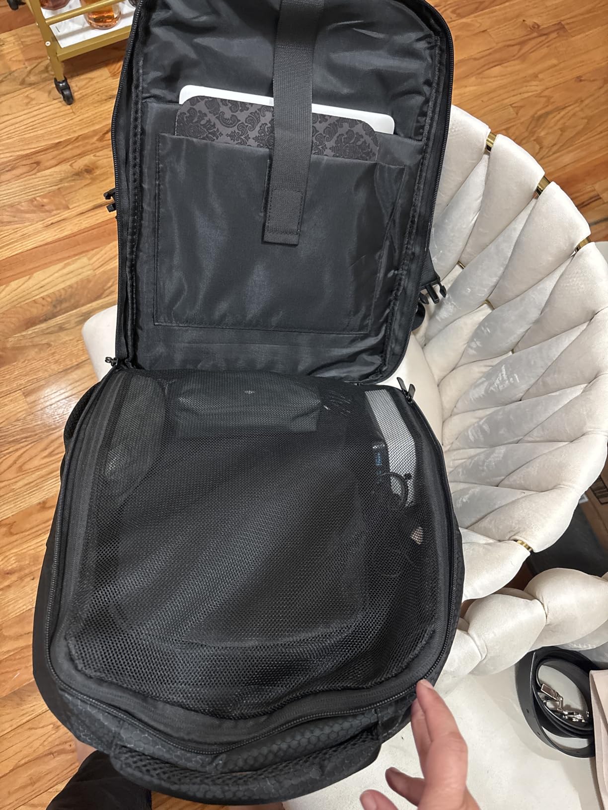 Case for DJI Mini 3 / Mini 4 Pro, for RC 2, RC-N3/N2/N1 Controller | Fits 15.6'' Laptop, Expandable 30 L Drone Backpack, Waterproof Hard Carrying Case, for DJI Fly More Combo, Travel Backpack customer photo 1