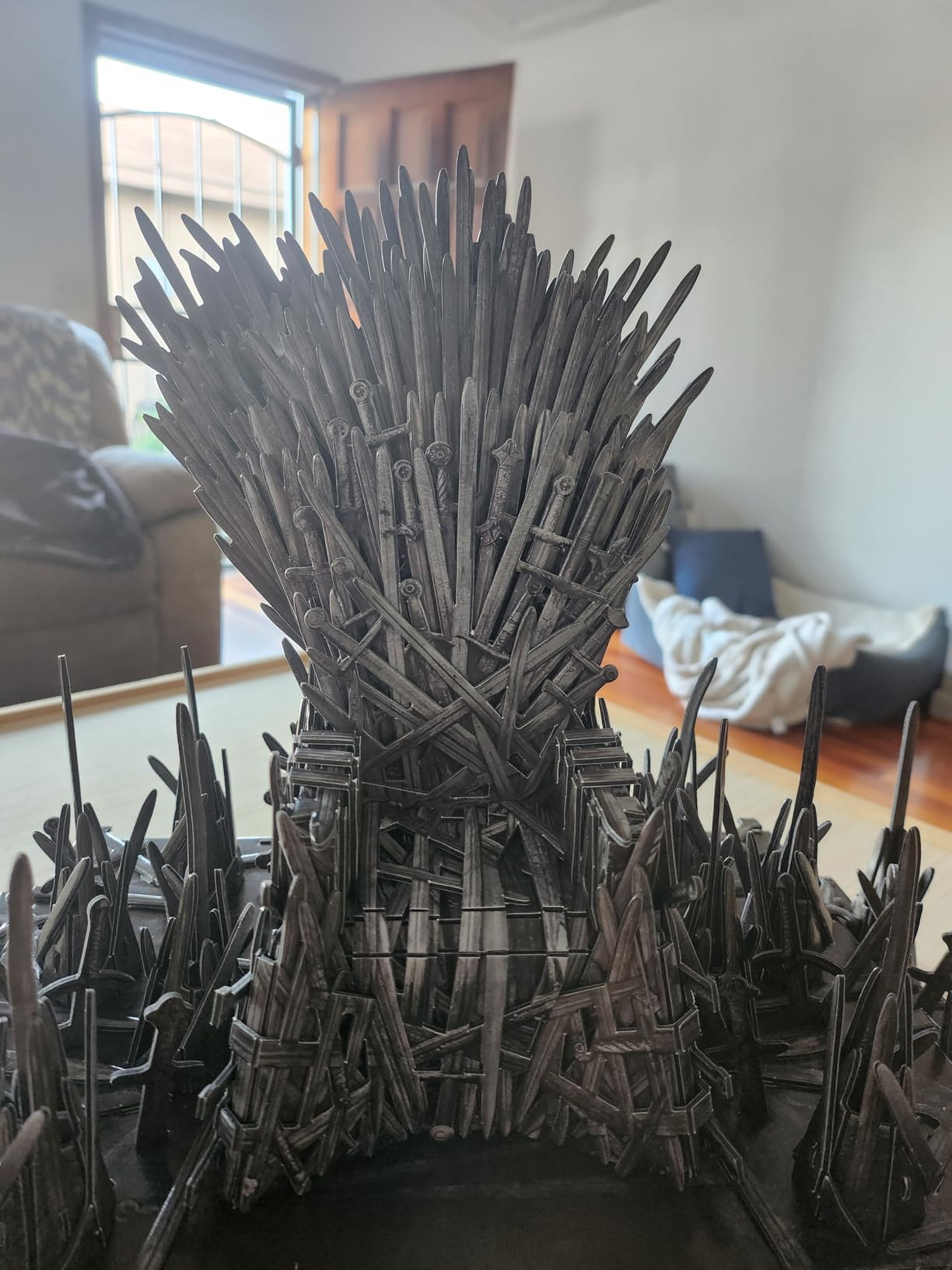 4D Build Game of Thrones Iron Throne 3D Puzzle Model Kit for Adults customer photo 1