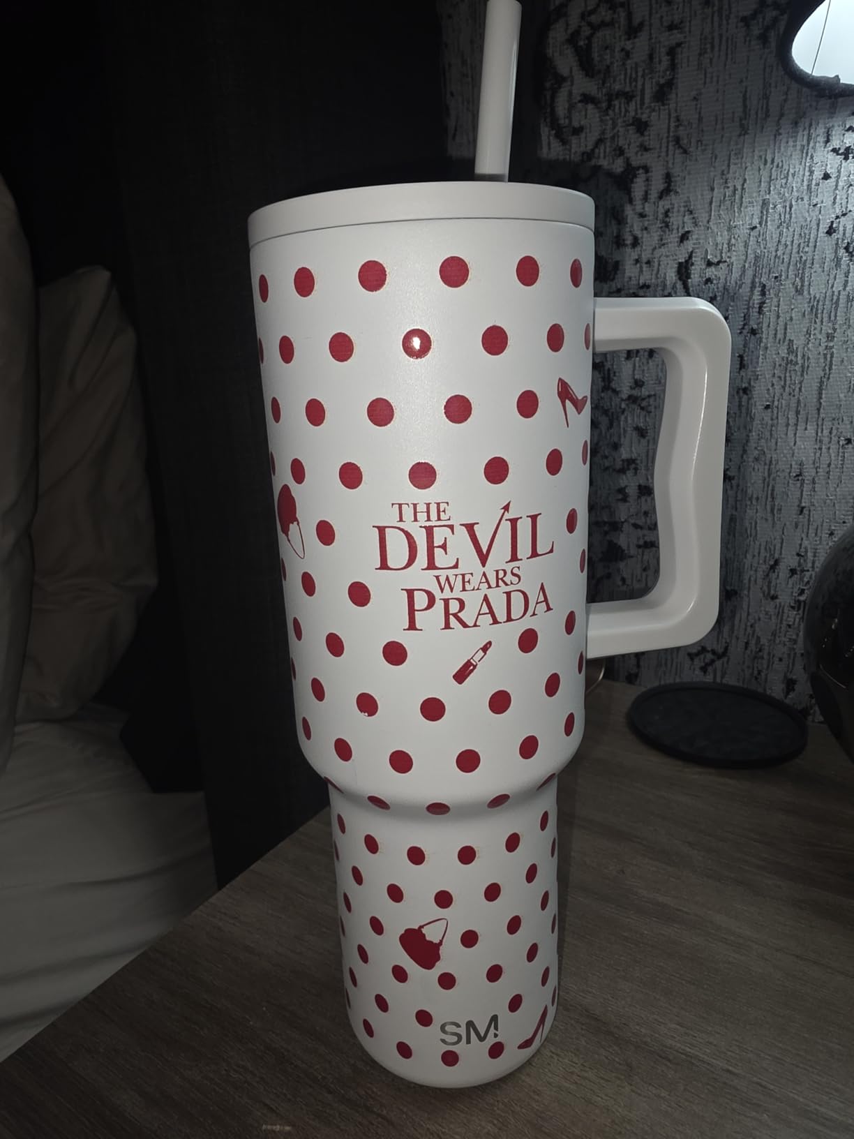Simple Modern Disney 40 oz Tumbler with Handle and Straw Lid | Insulated Reusable Stainless Steel Water Bottle Travel Mug | Gifts for Women Men Him Her | Trek Collection | 40oz | Iconic Mickey customer photo 1
