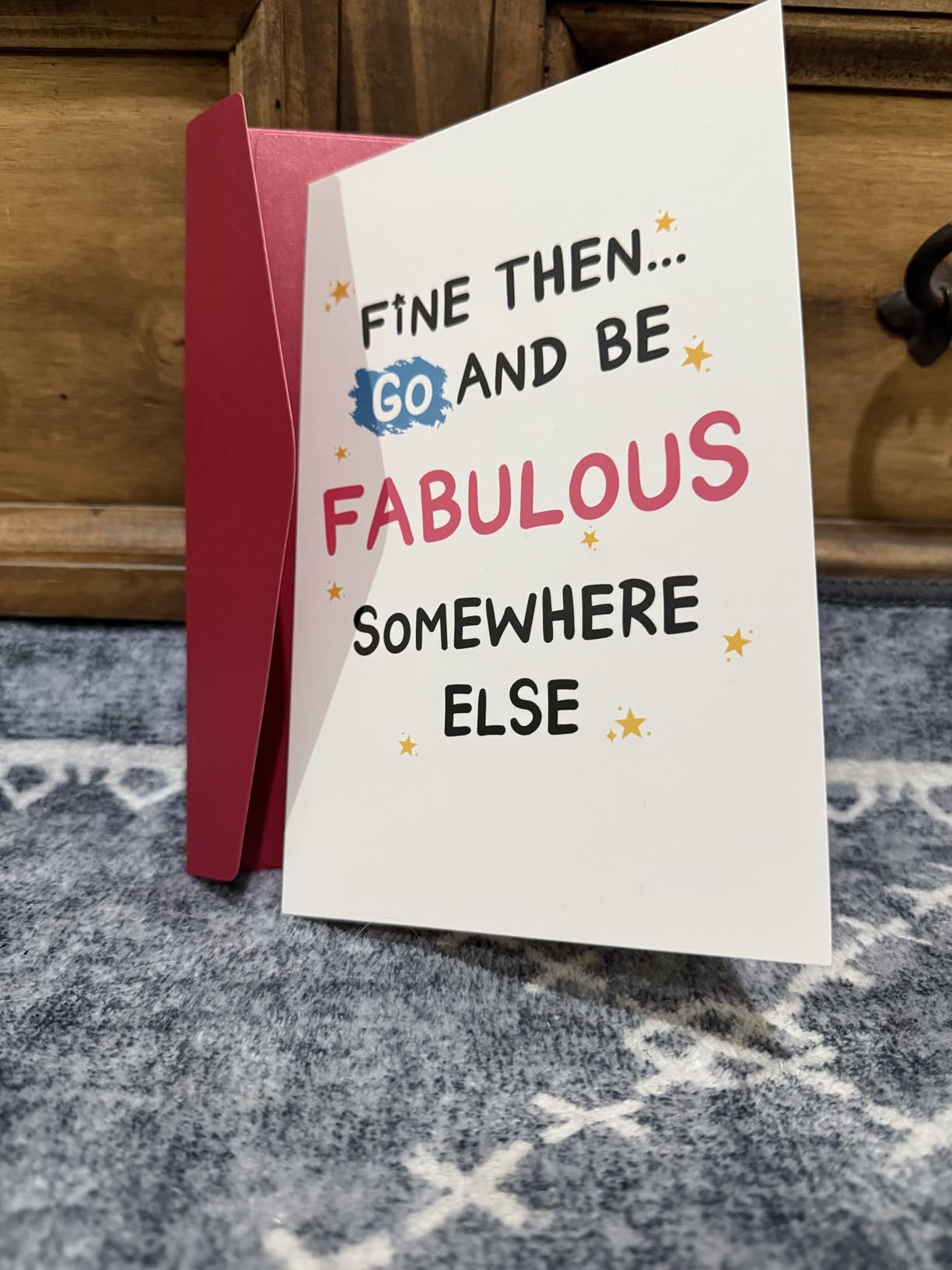 Encouragement Card, New Job Promotion Gift for Women Men Coworker | Motivational Cards, You Are An Inspiration of A Human, New Job Congratulations Gift 8x5.3in Thick Paper With Red Envelope customer photo 2