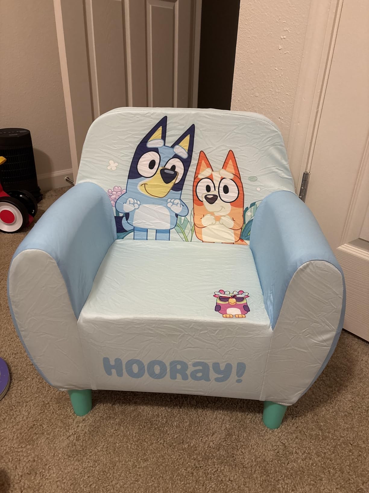 Delta Children Bluey Foam Chair, Blue customer photo 1