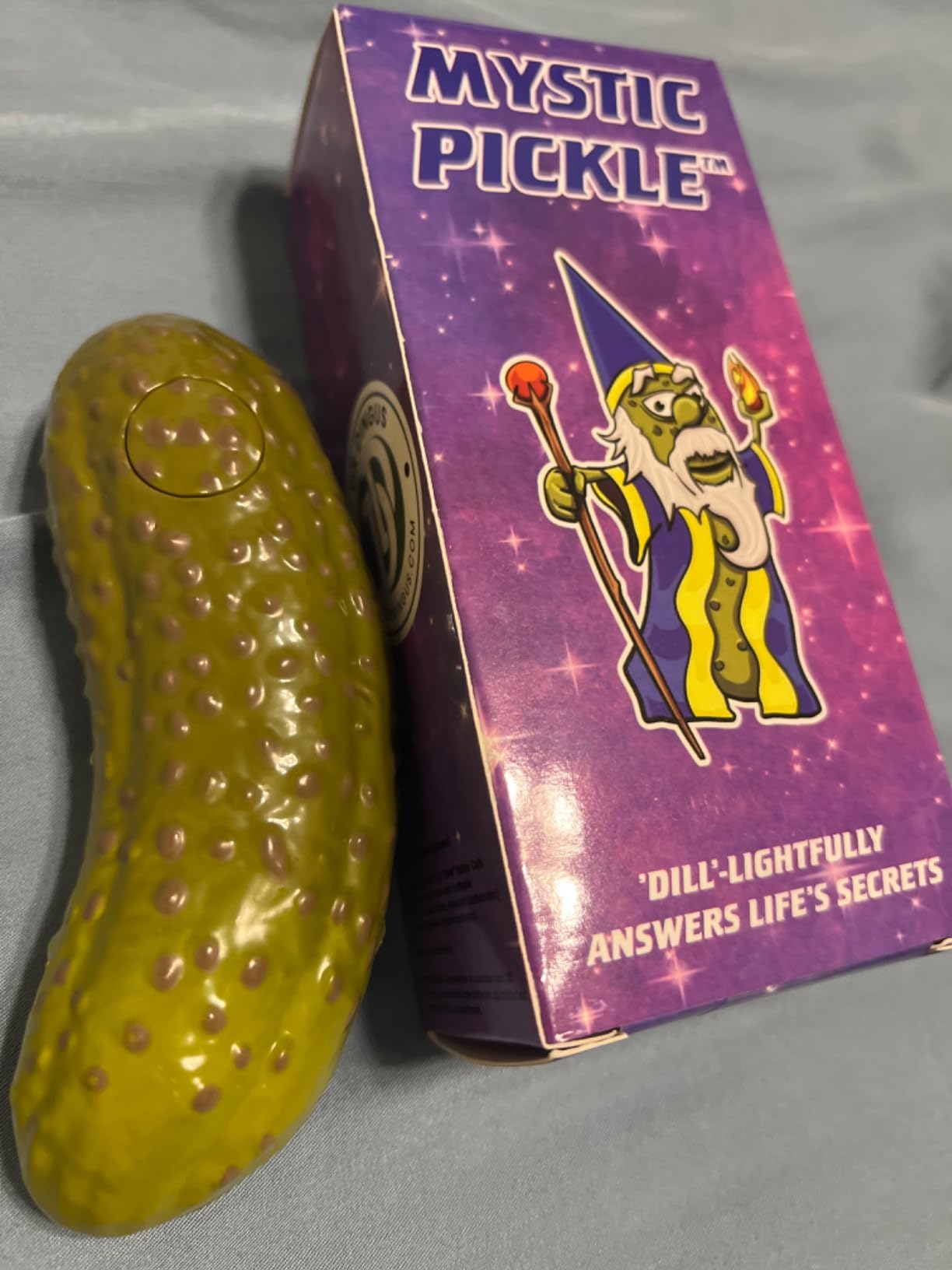 DR DINGUS Mystic Pickle | 100 Responses | Magic Fortune Teller Novelty Gift customer photo 1