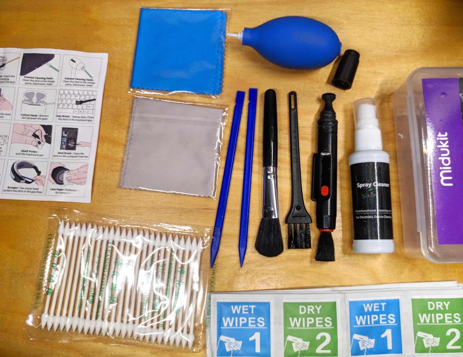 Drone Cleaning Kit for DJI, Holy Stone, Scoot, FPV Drone | with Spray Cleaner for Screen Lens, Gifts for Drone Lovers customer photo 1