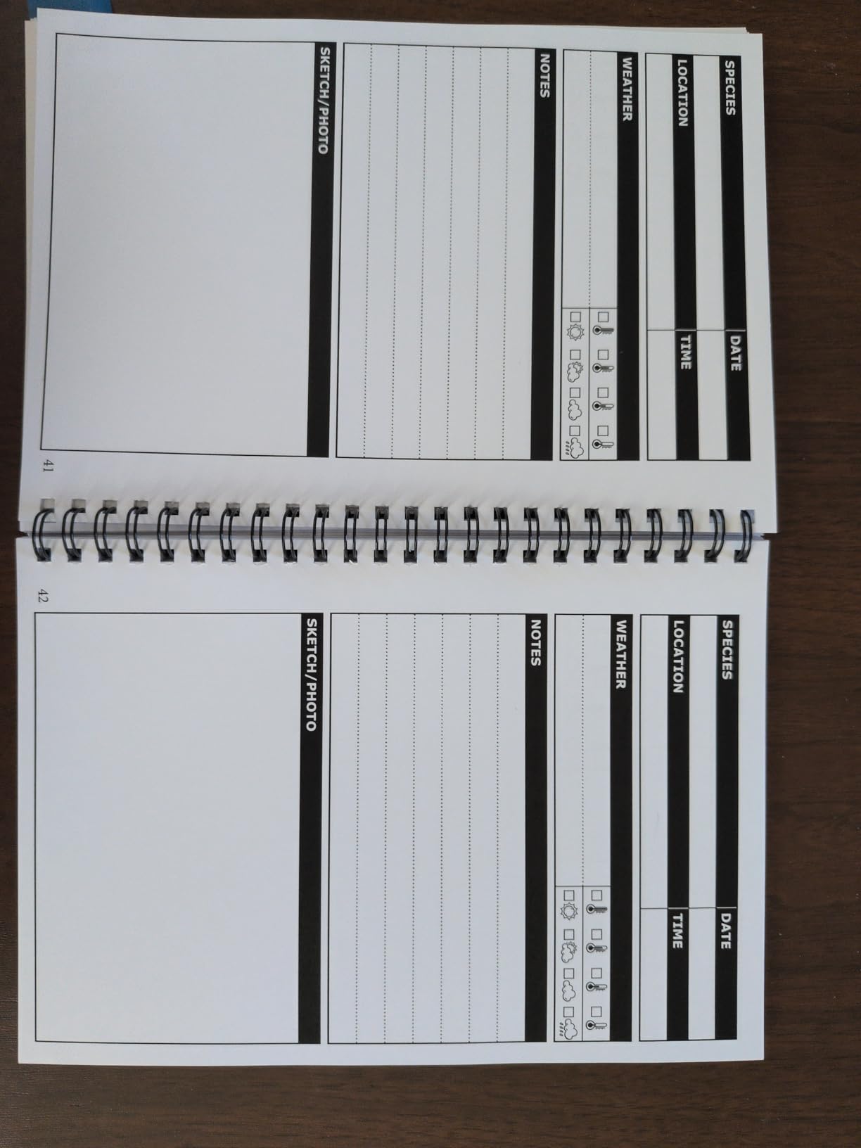 Birding Journal with Life List & Checklist A5 customer photo 2