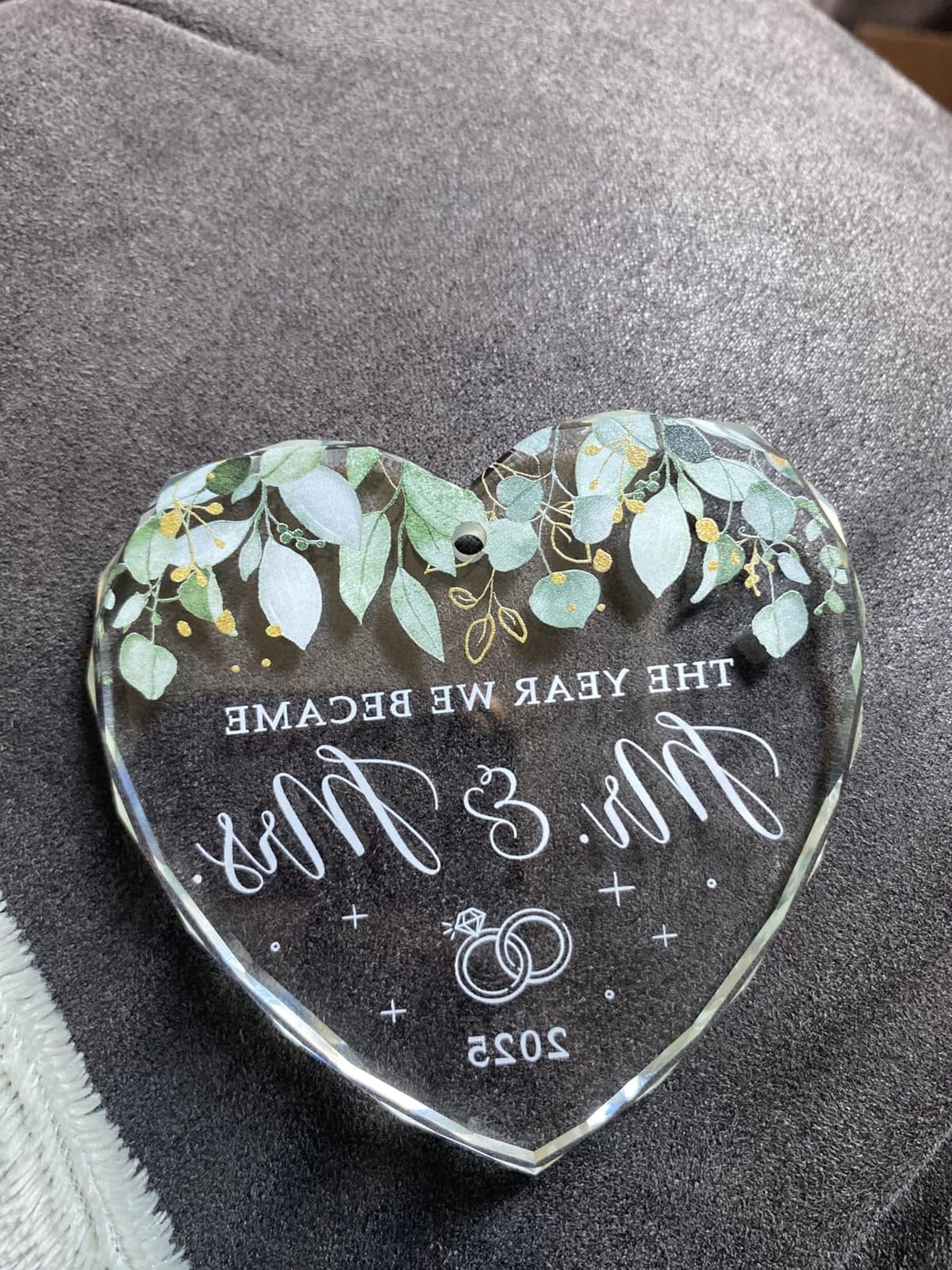 Ceramic Christmas Teacher Ornament customer photo 2