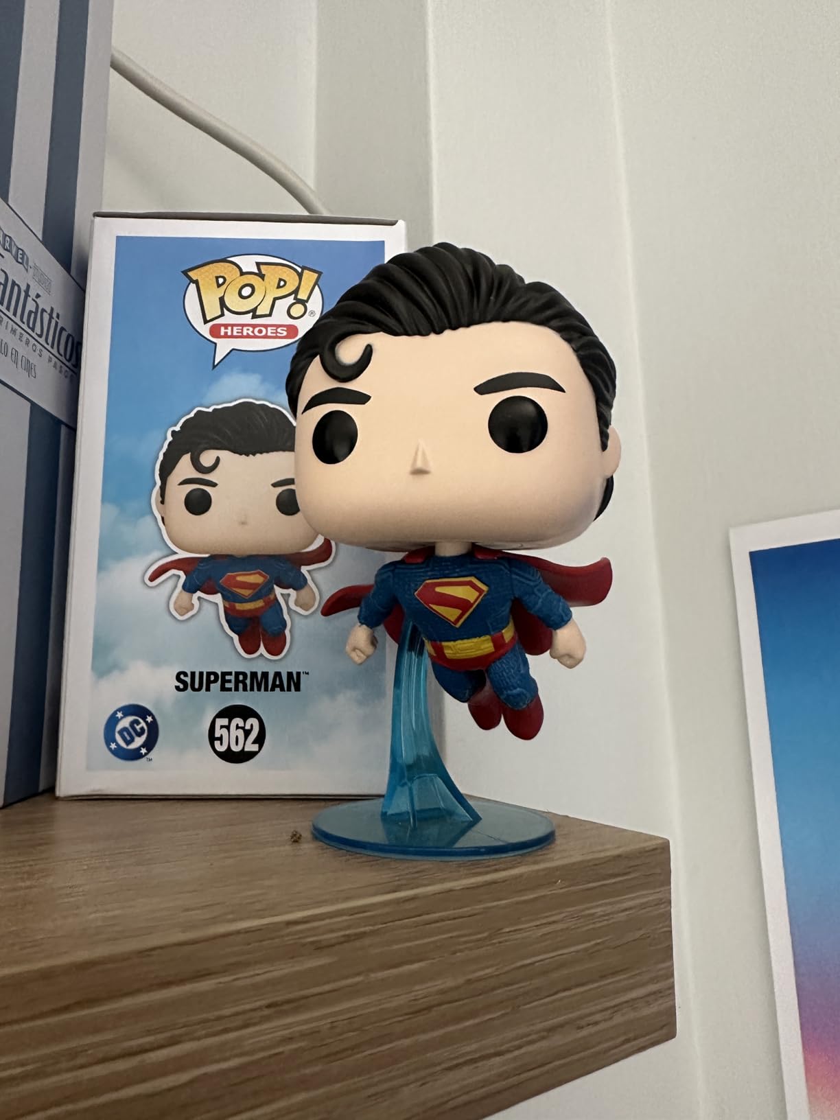 Funko POP! Movies: DC Superman (2025) | Official Superheroes Merch - Collectable Vinyl Figurine customer photo 1