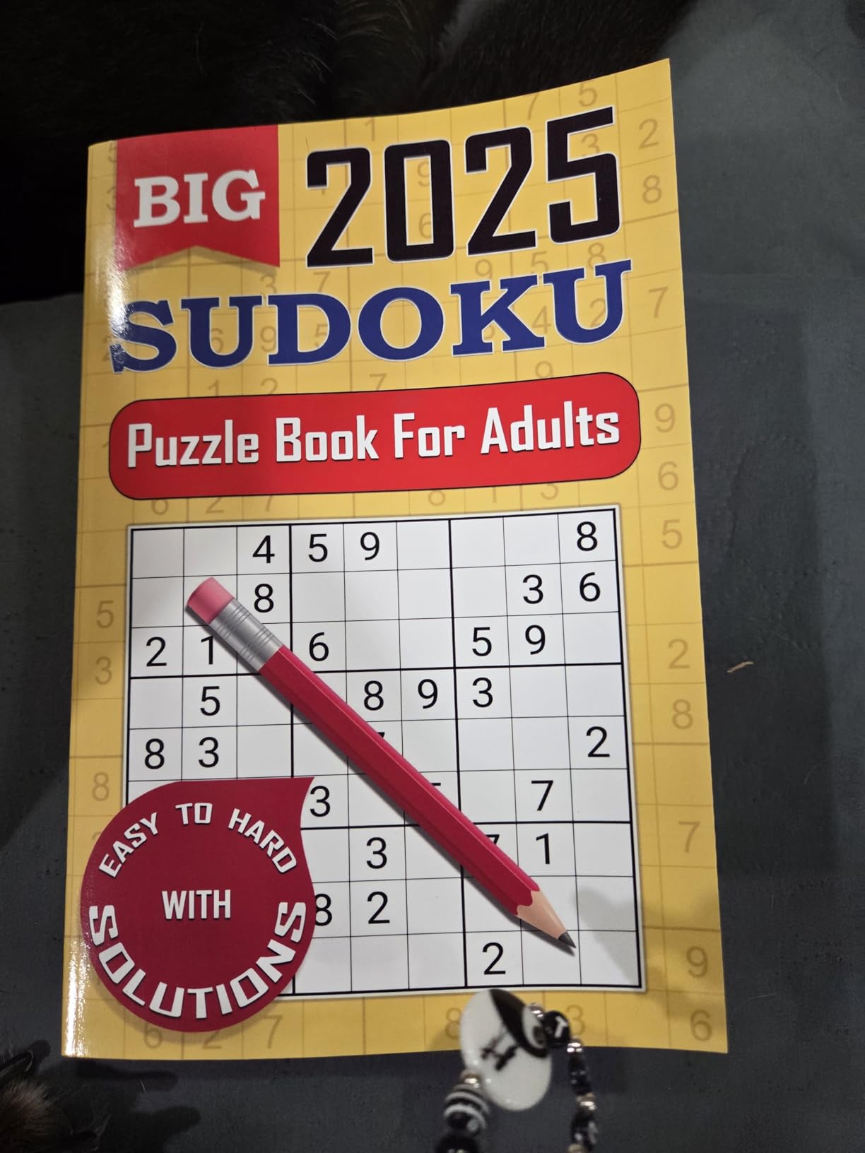 Sudoku Book for Adults - Large Print: Sudoku Puzzle Book with Solutions - The Perfect Challenge for All Skill Levels customer photo 1