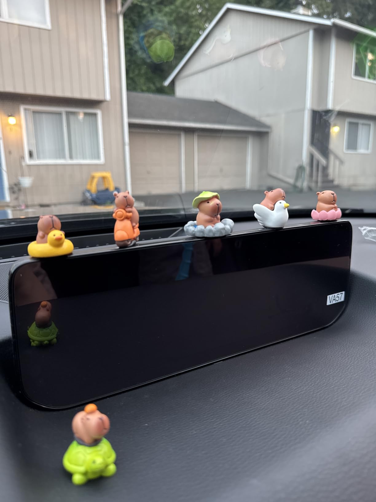 Mini Capybara Figurines 13 Pieces Tiny Capybara for Car Dashboard Dollhouse Miniatures Mini Resin Animals for Fairy Garden Home Decor Capybara Birthday Decorations customer photo 2