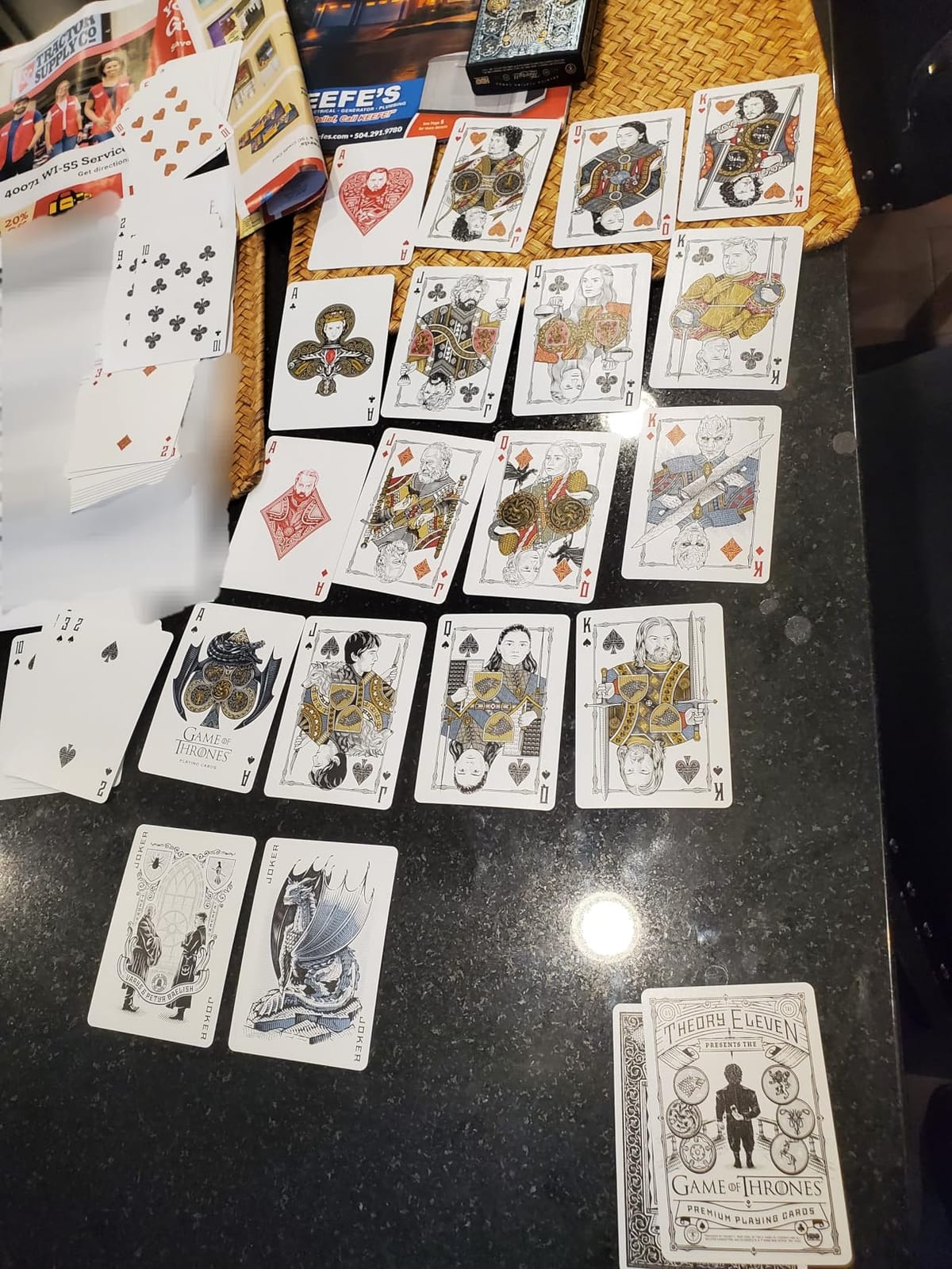 theory11 Game of Thrones Premium Playing Cards, Poker Size Standard Index customer photo 1