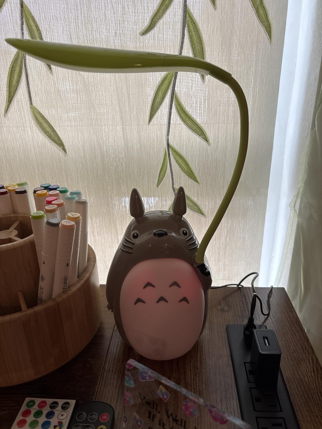 Totoro Lamp, Totoro Merchandise, My Neighbor Totoro Merchandise, Studio Ghibli Decor, Studio Ghibli Gifts customer photo 1