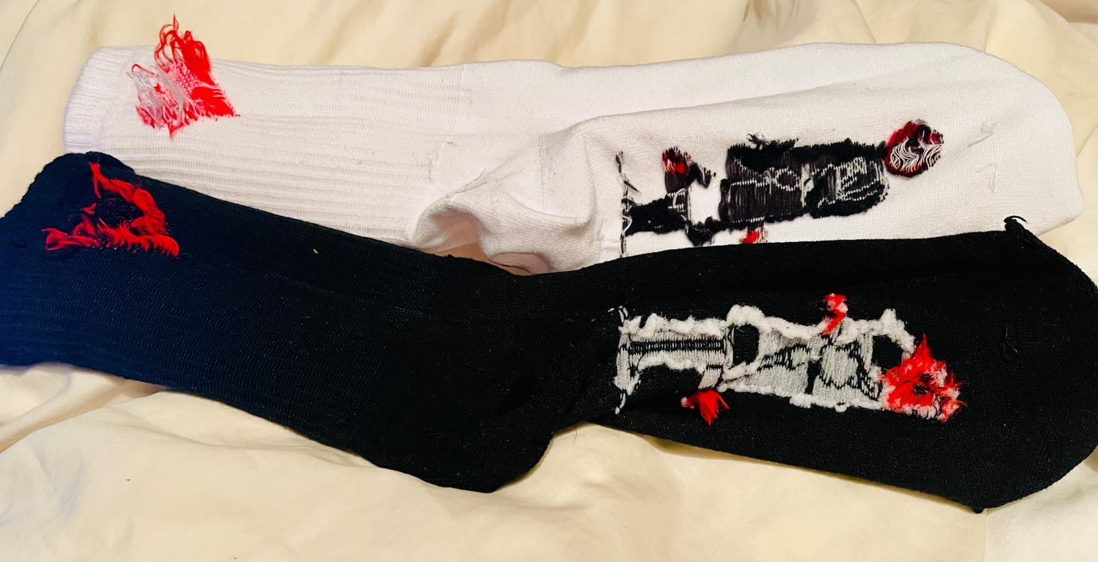 2nd Anniversary Cotton Gift Set - 2 Pairs of Romantic Cotton Couple Socks with 2 Years Anniversary Card & Gift Box for Couples, Him, Her, Husband, Wife customer photo 2
